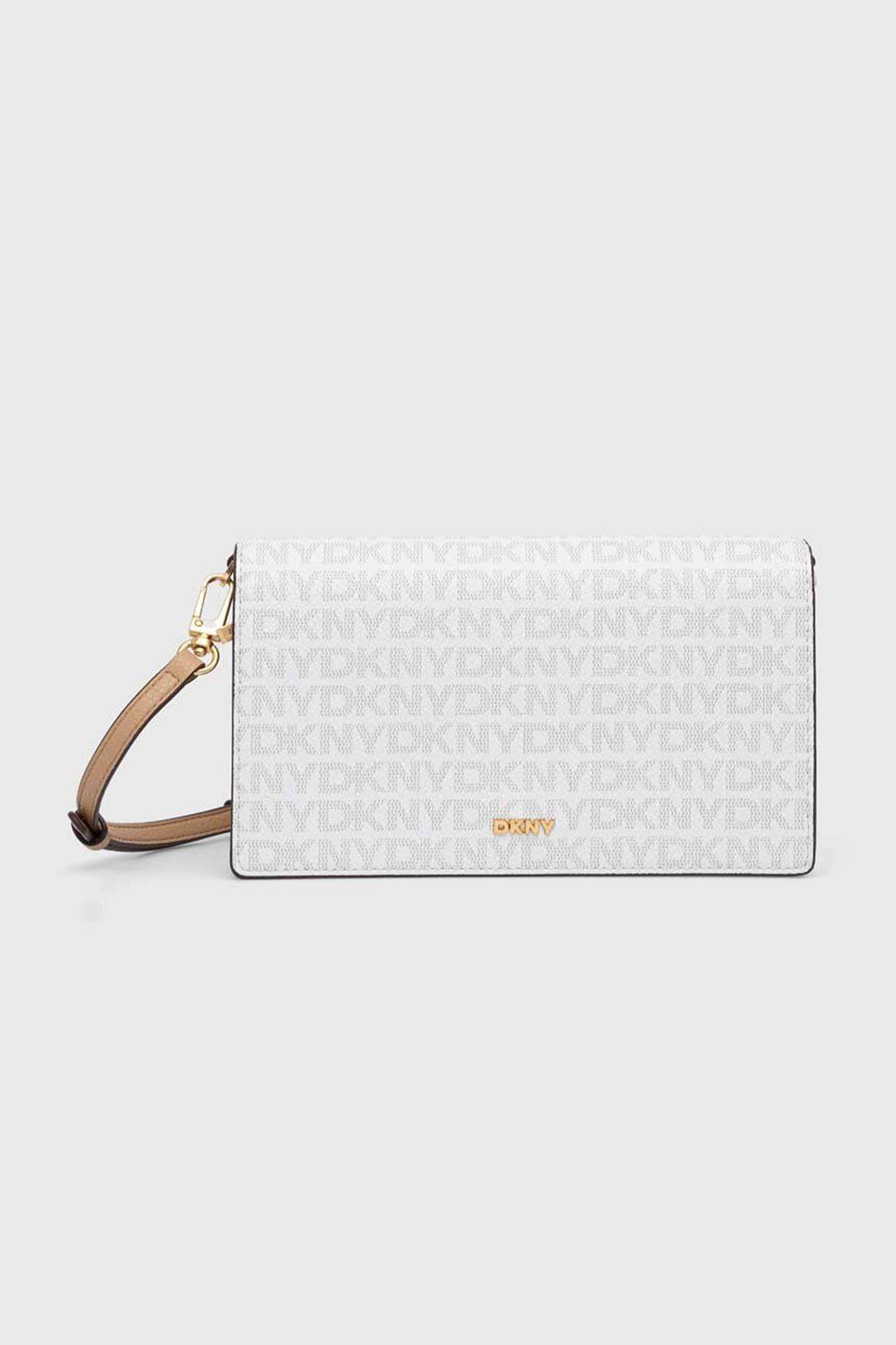  DKNY γυναικείο mini bag με all-over monogram 