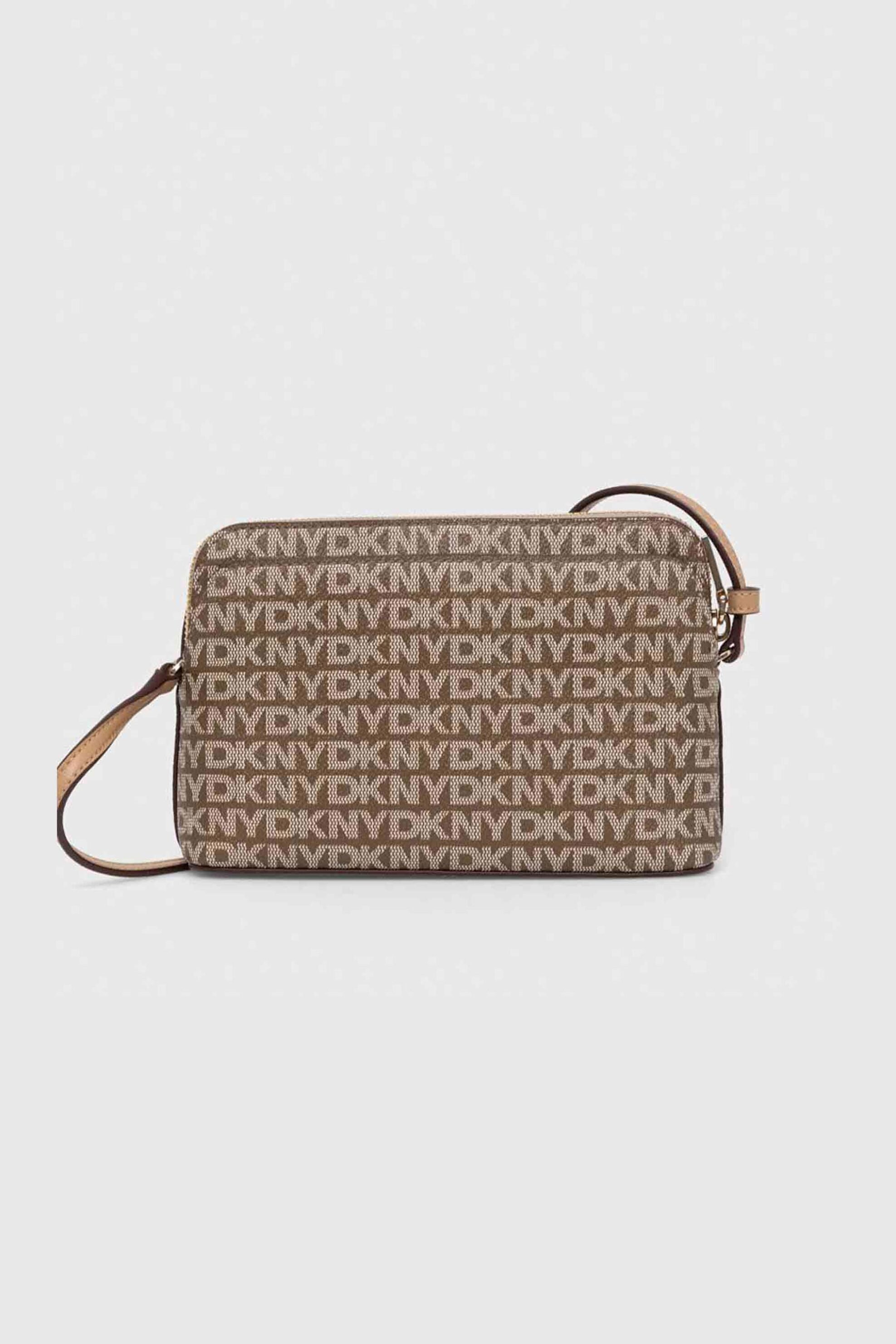  DKNY γυναικεία τσάντα crossbody με all-over logo print 