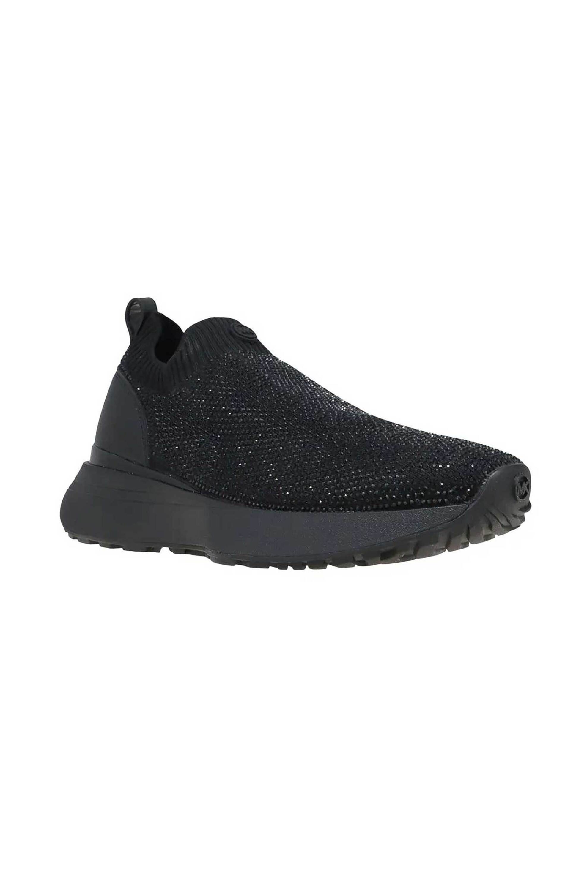 Michael Kors γυναικεία sneakers slip on με all-over στρας "Ari" - 43F4ARFP2D Μαύρο φωτογραφία