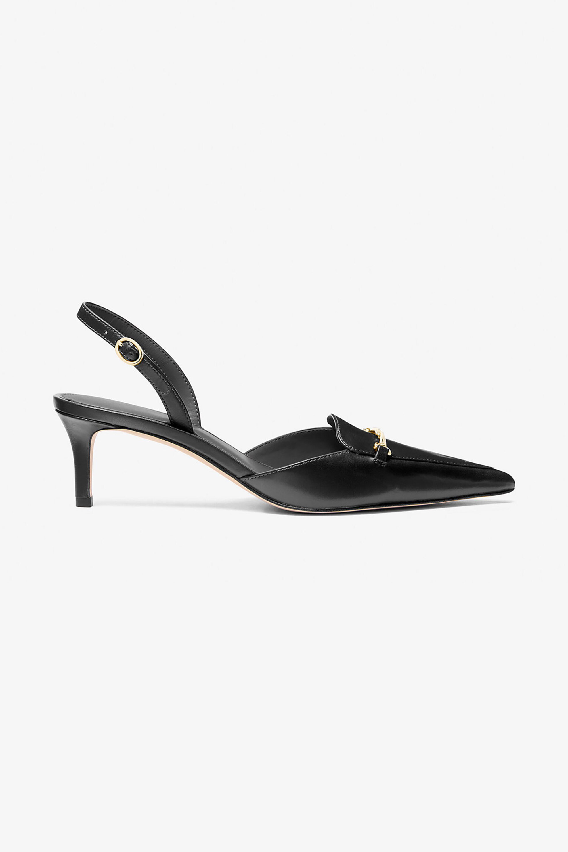  Michael Kors γυναικείες δερμάτινες γόβες slingback 