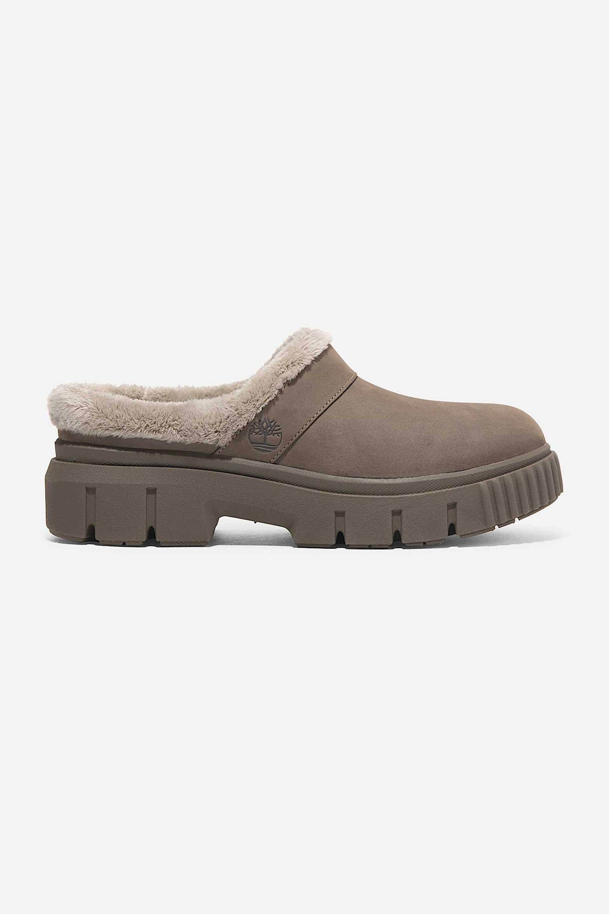 Timberland Timberland γυναικεία παπούτσια slip on με faux γούνα - TB0A27B4EM51 Γκρι 2025