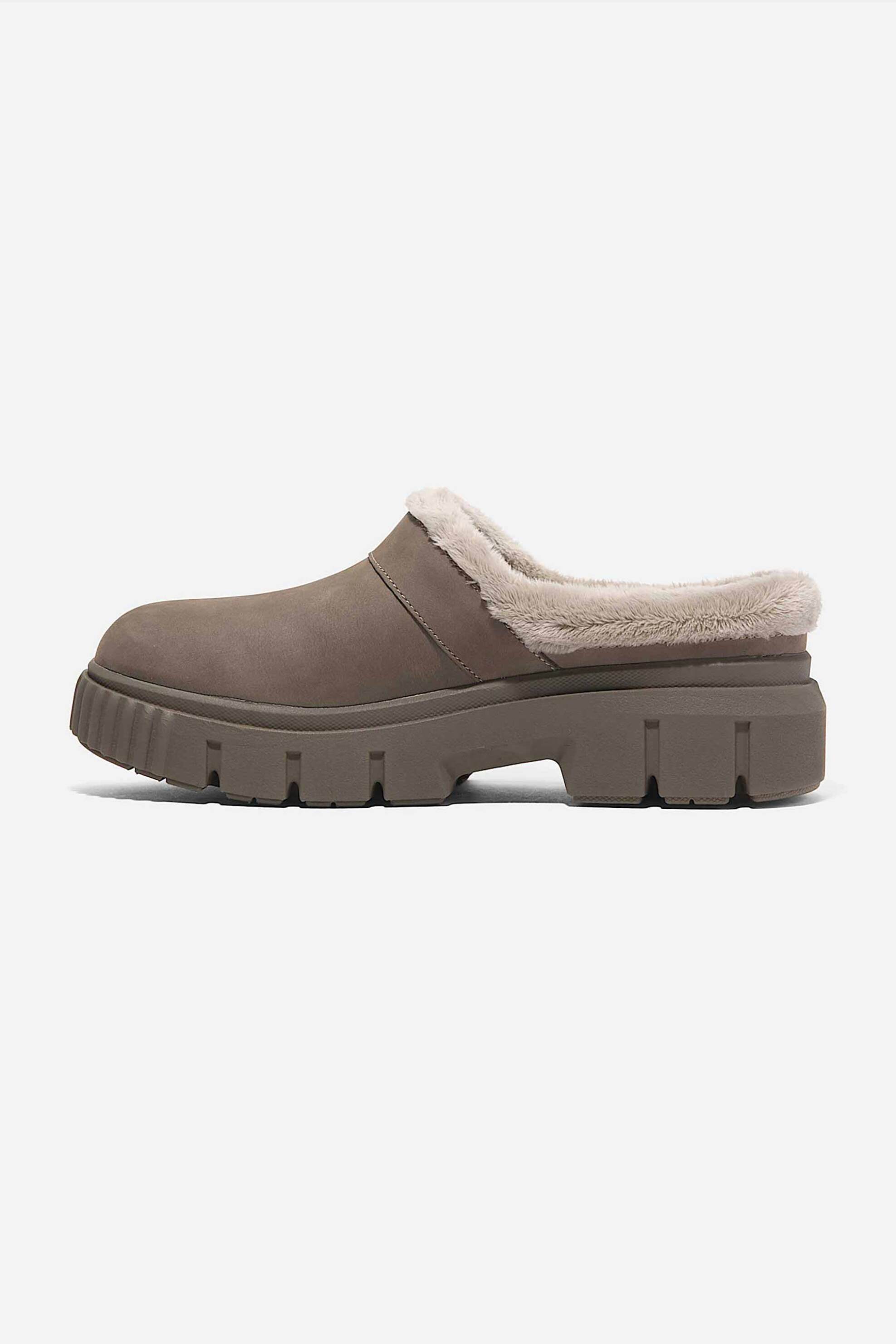 Timberland γυναικεία παπούτσια slip on με faux γούνα - TB0A27B4EM51 Γκρι φωτογραφία