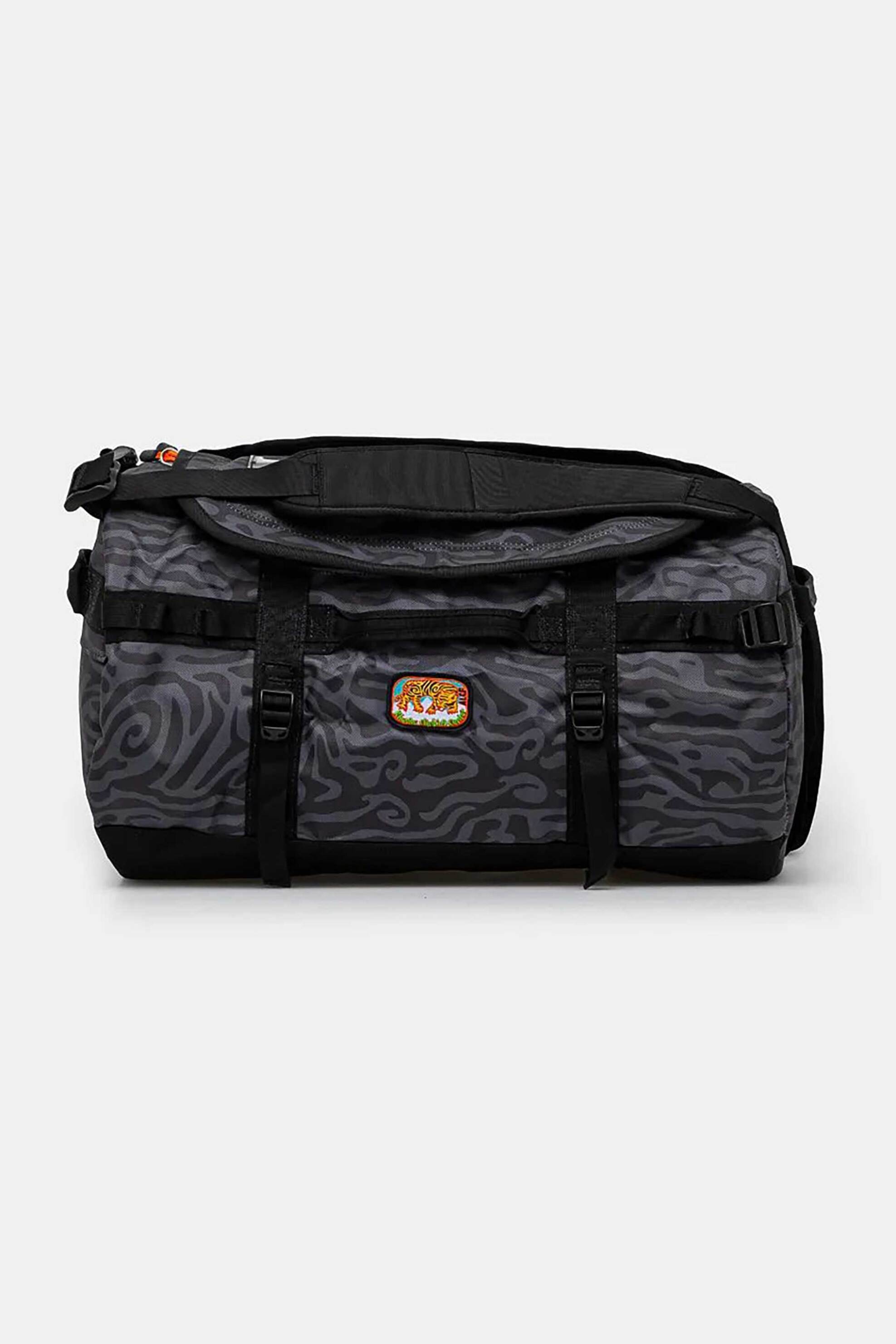 The North Face unisex σακβουαγιάζ με animal print "Base Camp Duffel M" - NF0A52ST4DI1 Ανθρακί φωτογραφία