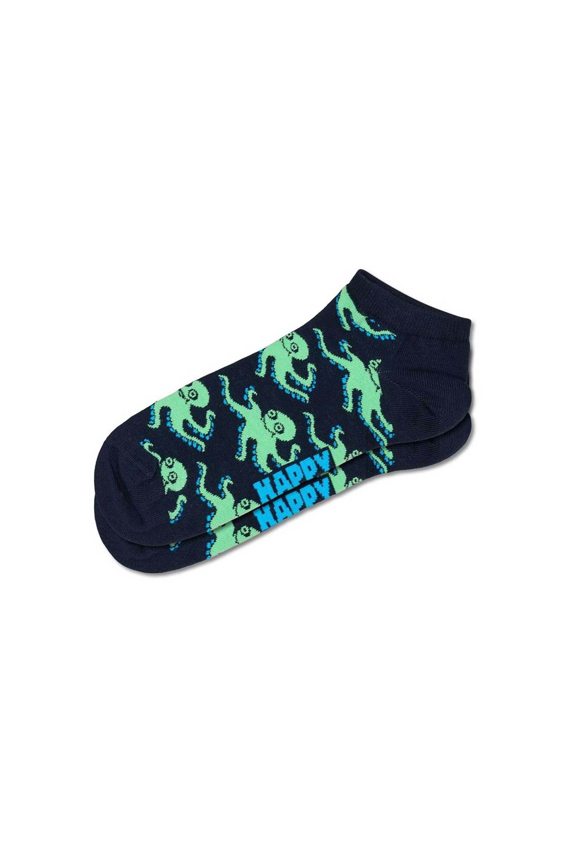 HAPPY SOCKS Happy Socks unisex κάλτσες "Octopus Low" - P003622 Μαύρο