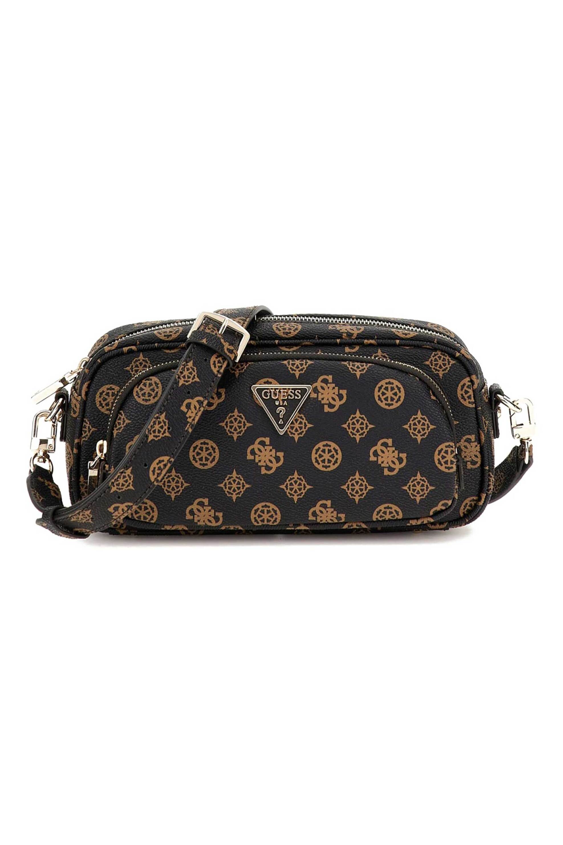 Guess Guess γυναικεία τσάντα crossbody με all-over logo print 