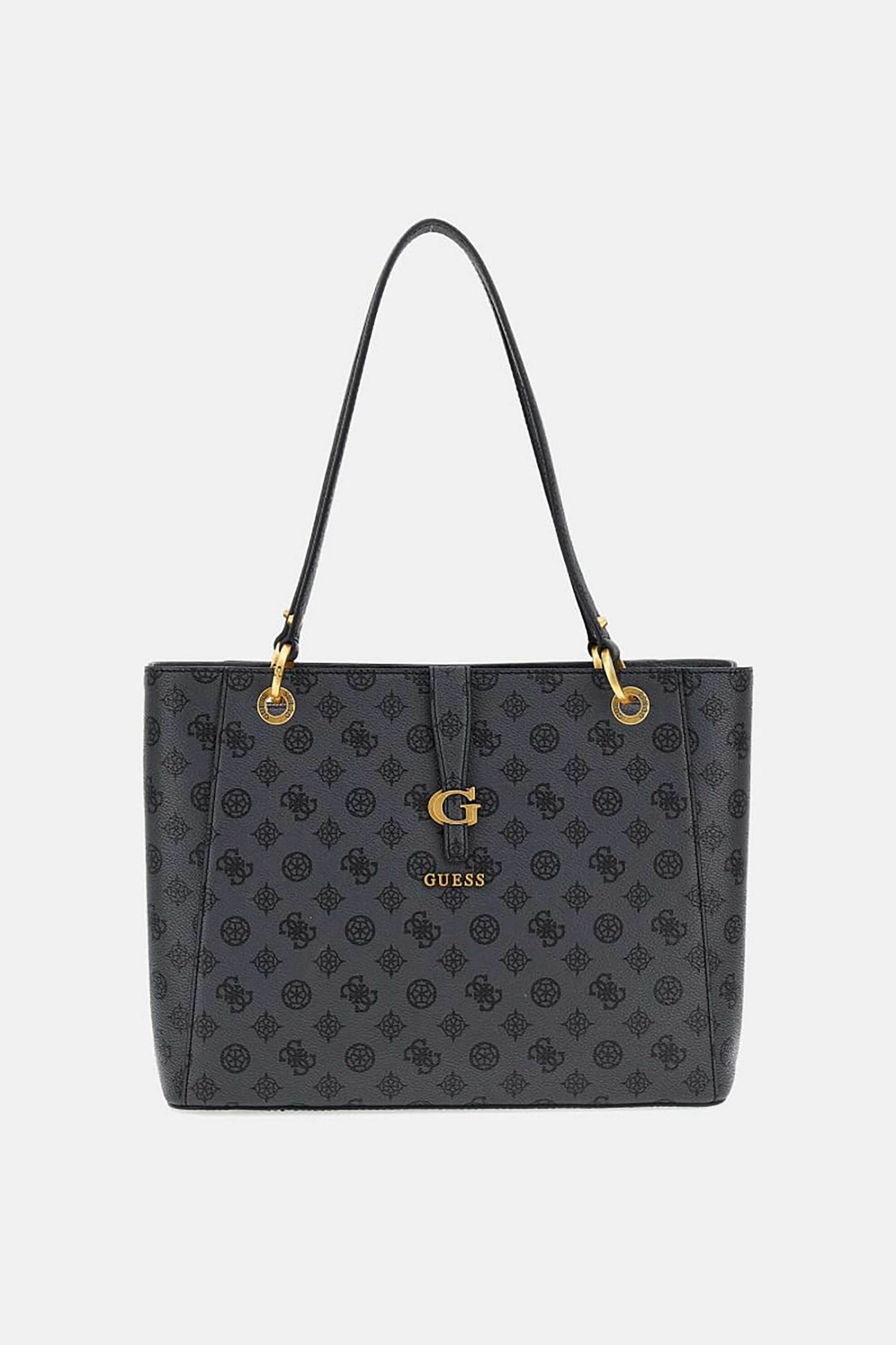 Guess Guess γυναικεία shopper bag με all-over logo print 