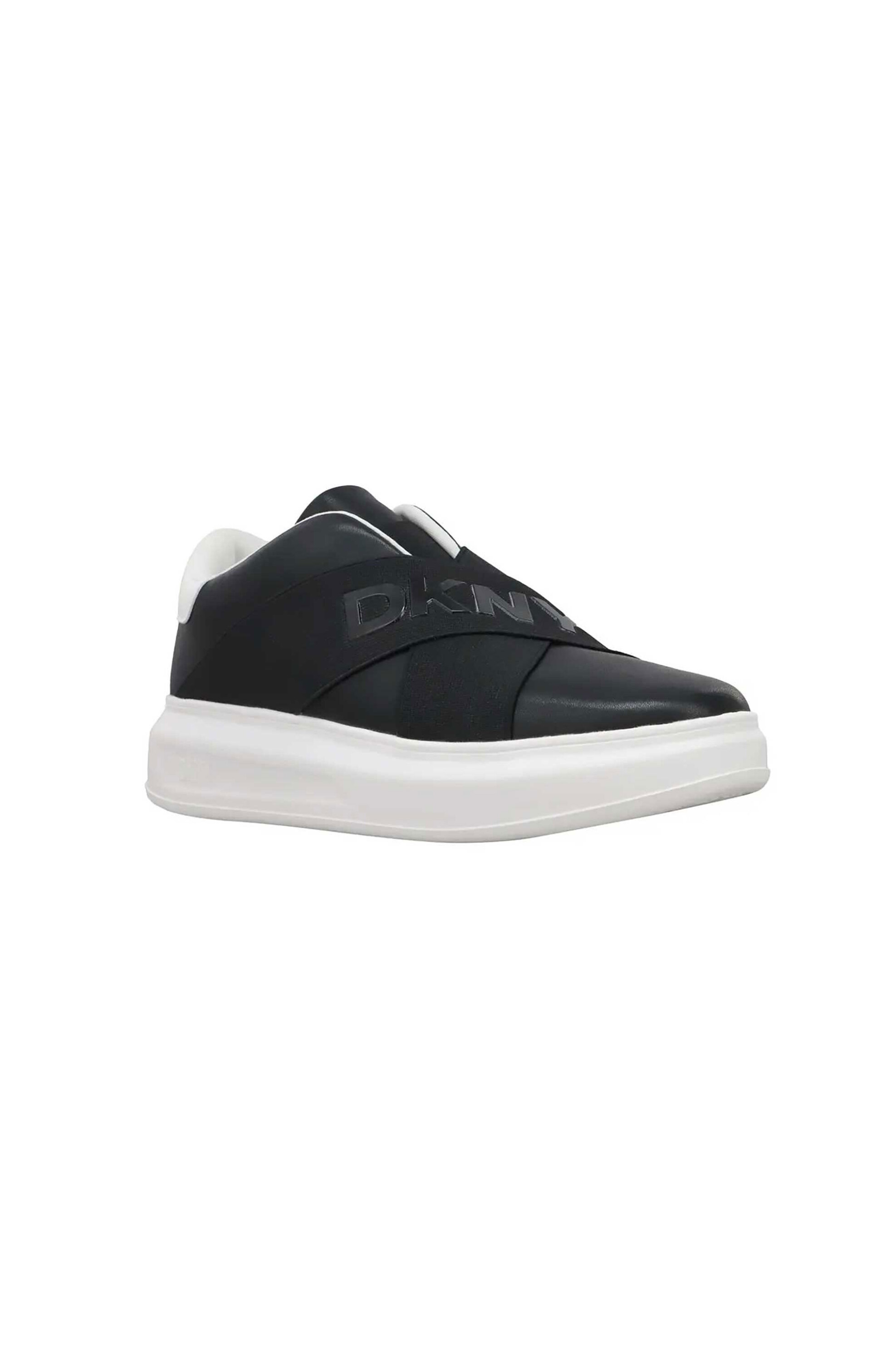 DKNY γυναικεία δερμάτινα slip-on παπούτσια "Jaye" - K4467549 Μαύρο φωτογραφία