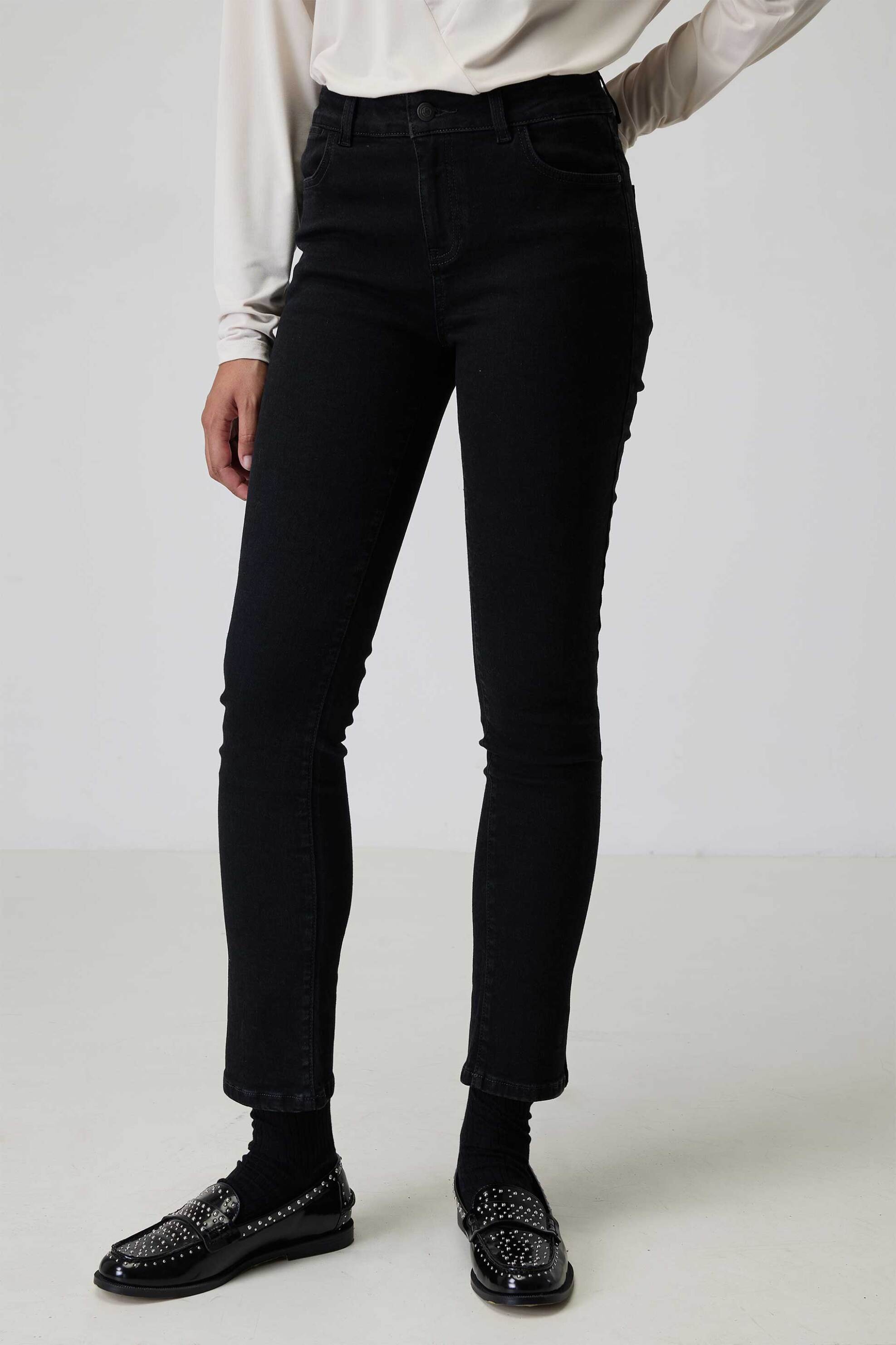 Sarah Lawrence γυναικείο τζιν παντελόνι πεντάτσεπο Skinny Fit - 2-550011 Μαύρο φωτογραφία