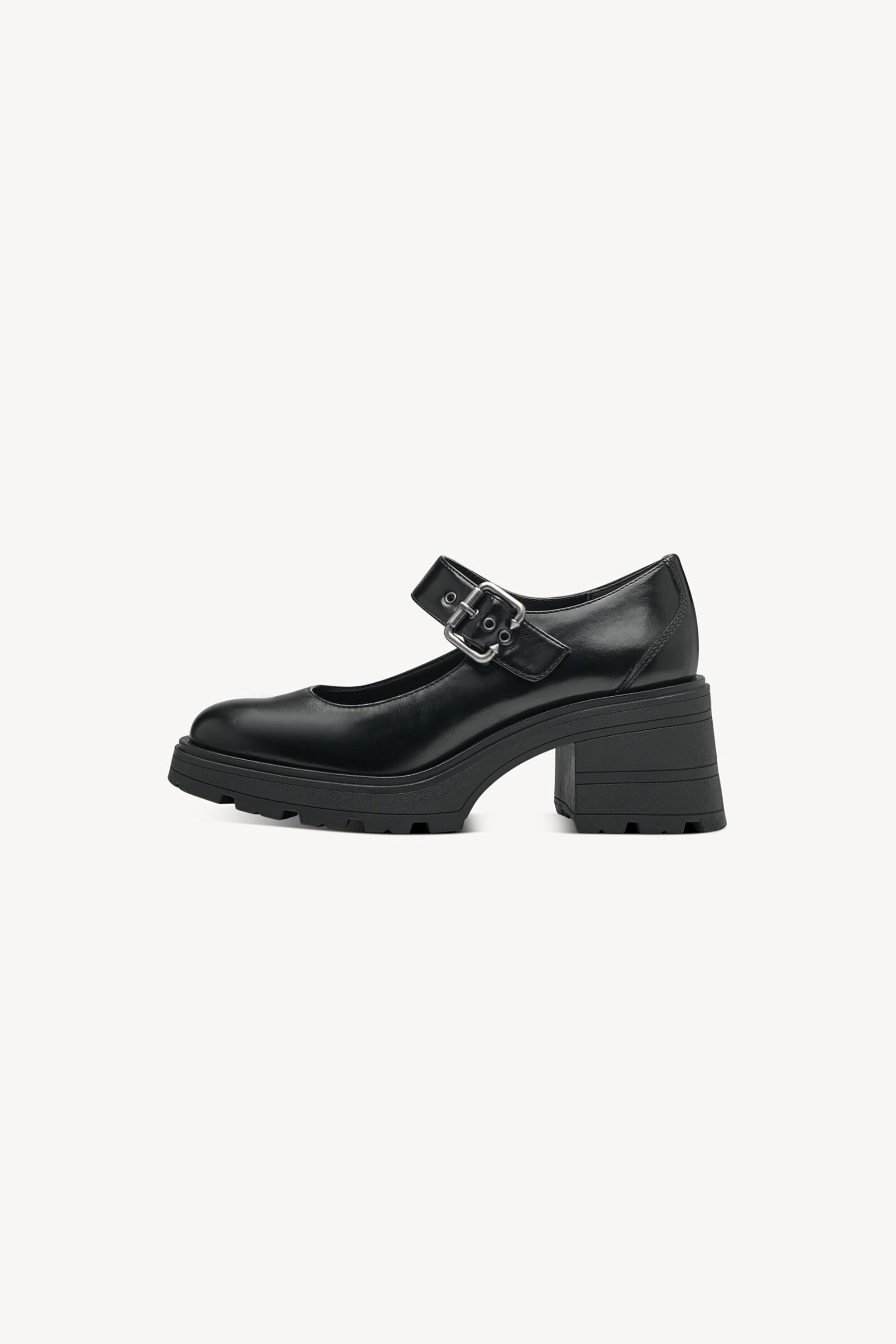  Tamaris γυναικεία loafers μονόχρωμα με μπαρέτα - 1-24430-41 Μαύρο 2025