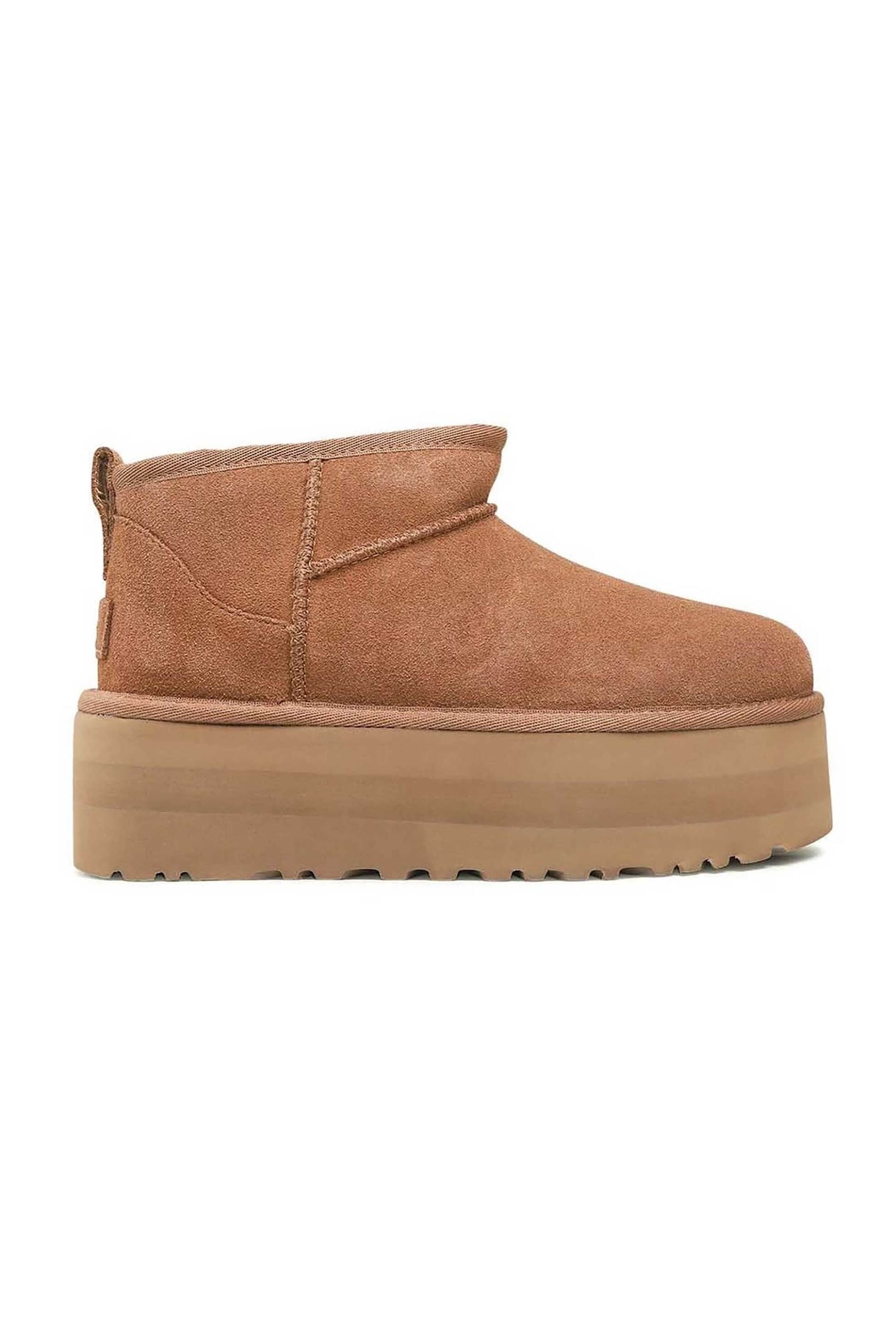  Ugg γυναικεία suede μποτάκια με ενισχυμένη σόλα - 1135092 Καμηλό 2025