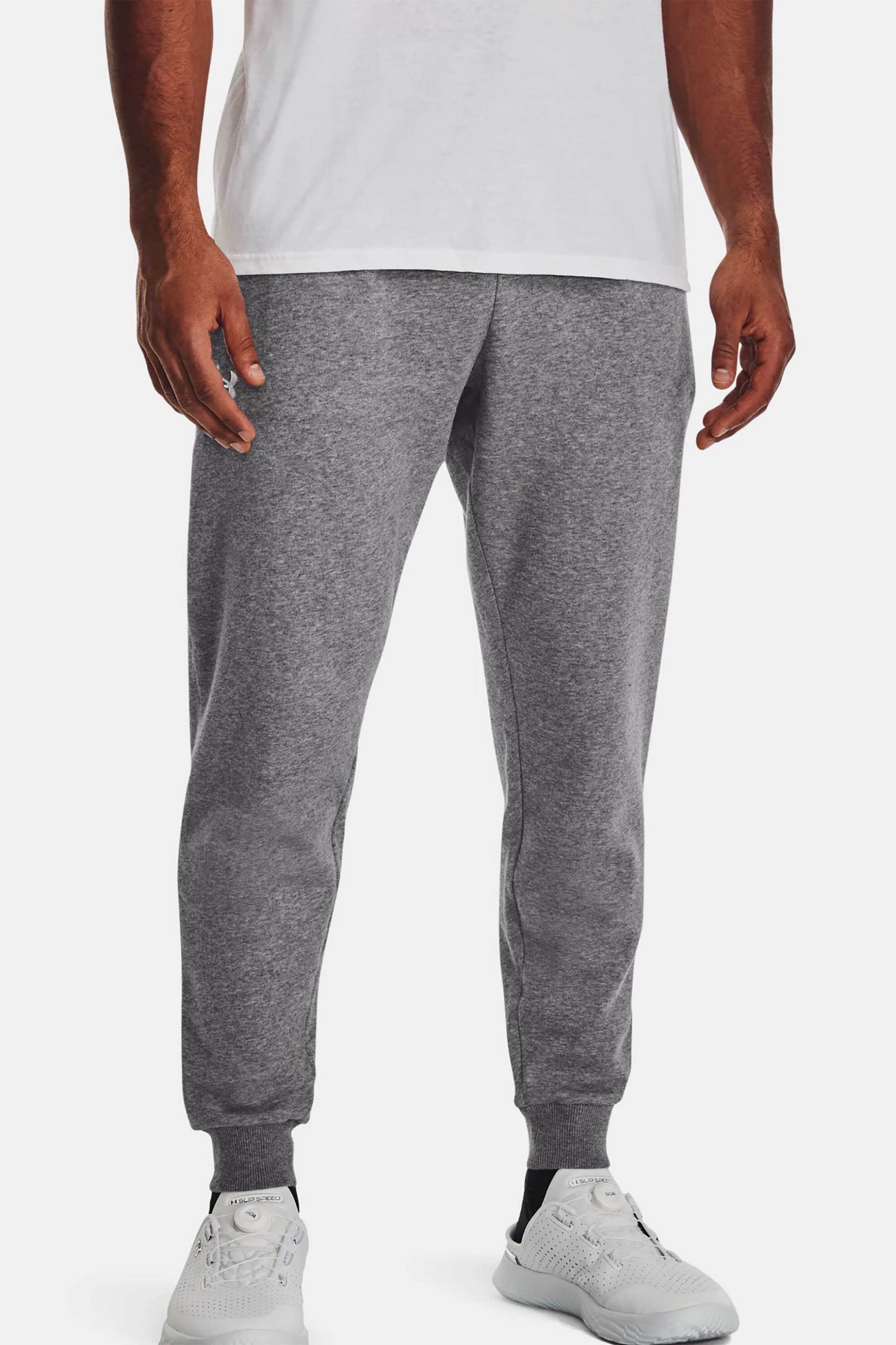 Under Armour ανδρικό παντελόνι φόρμας Loose Fit "Rival Fleece" - 1379774 Γκρι φωτογραφία