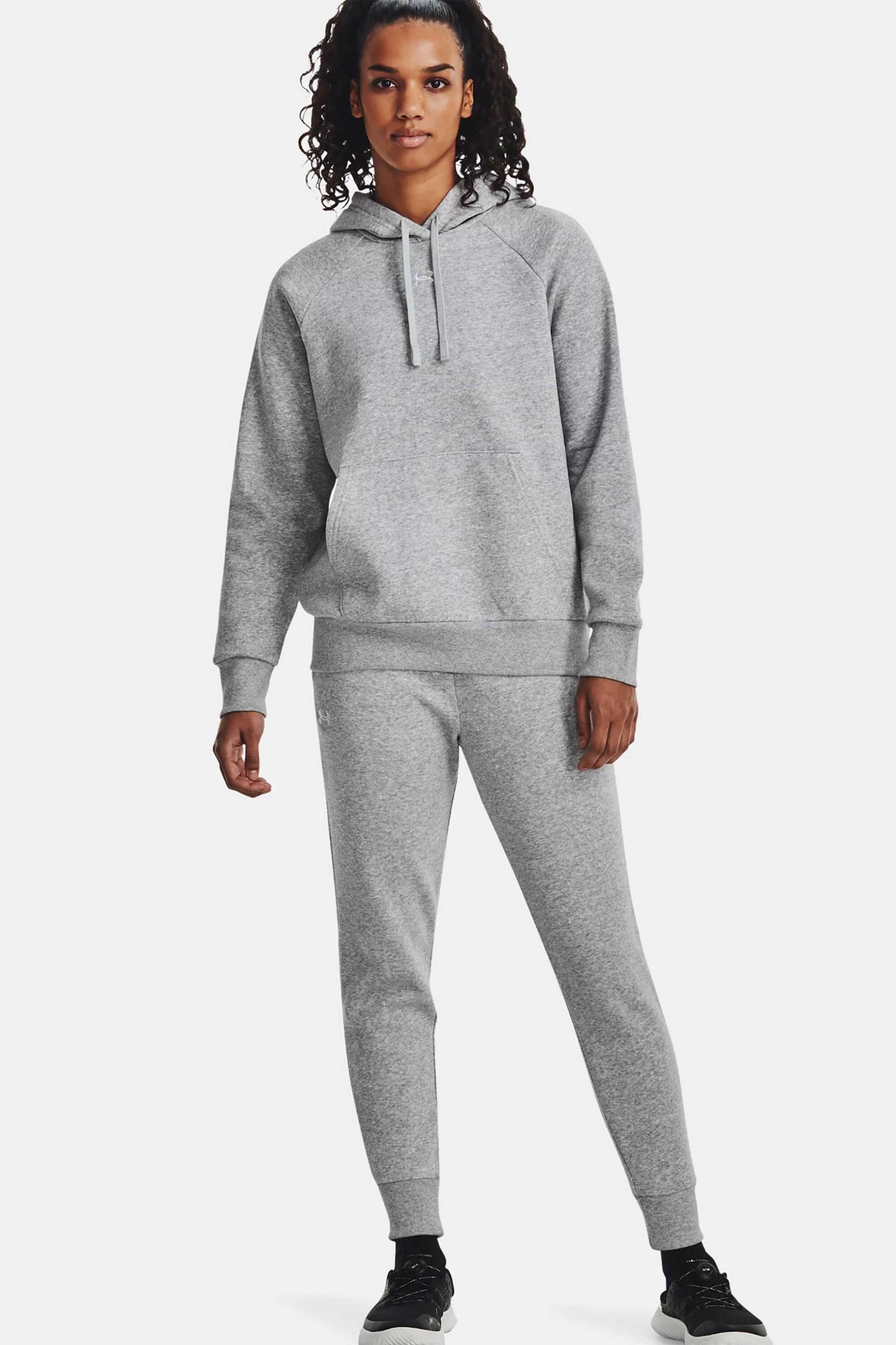 UNDER ARMOUR Under Armour γυναικείο παντελόνι φόρμας Loose Fit "Rival Fleece" - 1379438 Γκρι