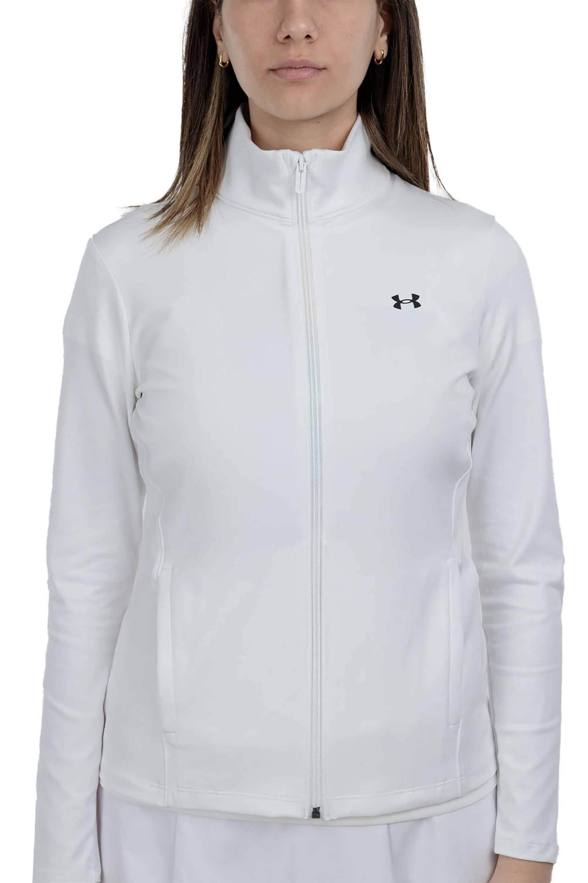 UNDER ARMOUR Under Armour γυναικεία αθλητική ζακέτα με λογότυπο Fitted "Motion Jacket EMEA" - 1388650 Λευκό