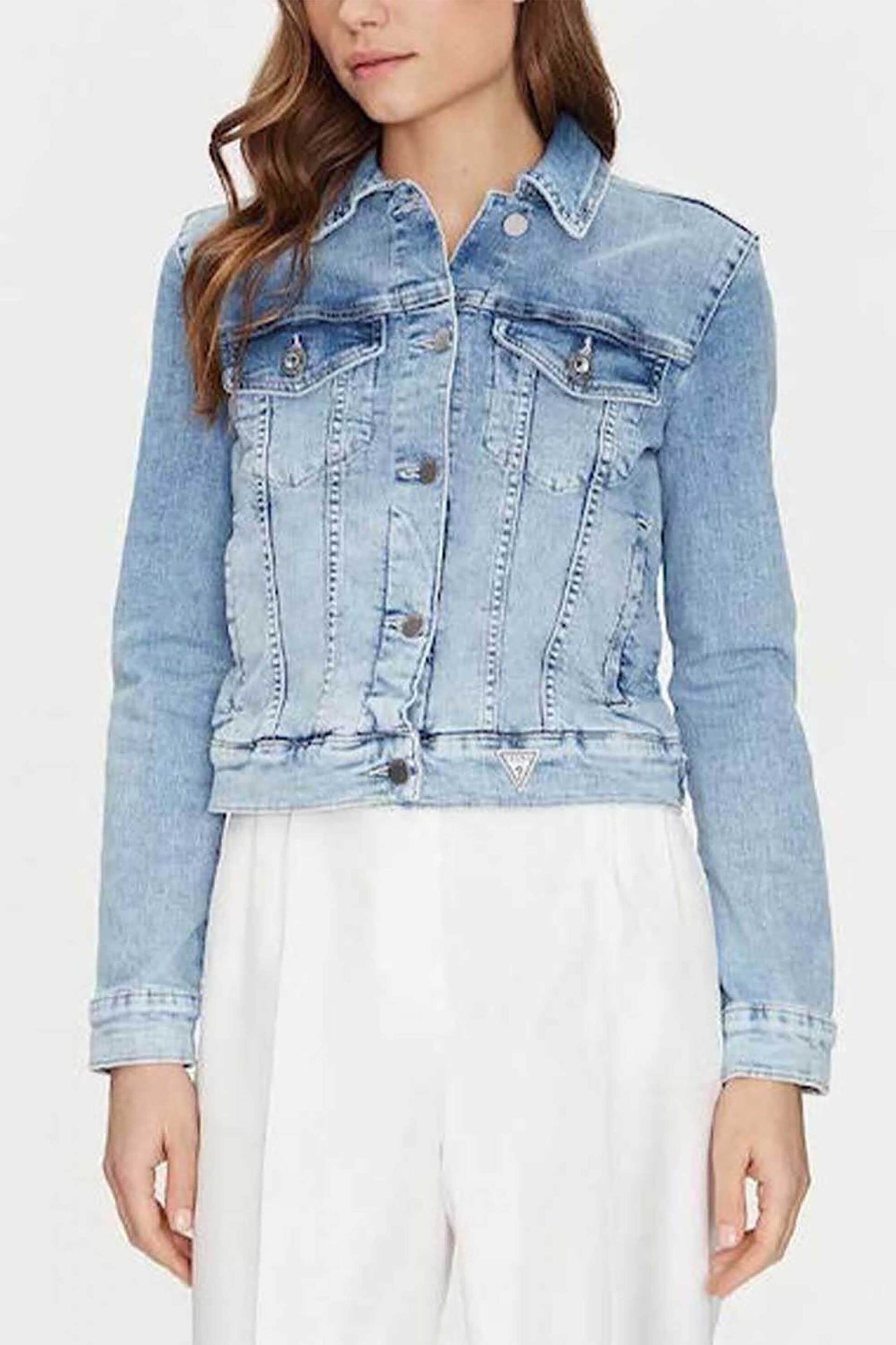 Guess Guess γυναικείο denim jacket 