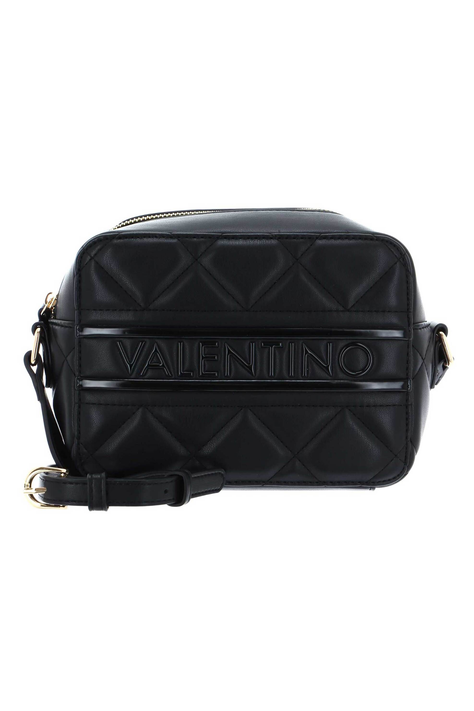  Valentino γυναικεία τσάντα crossbody με tone-on-tone ανάγλυφο λογότυπο 