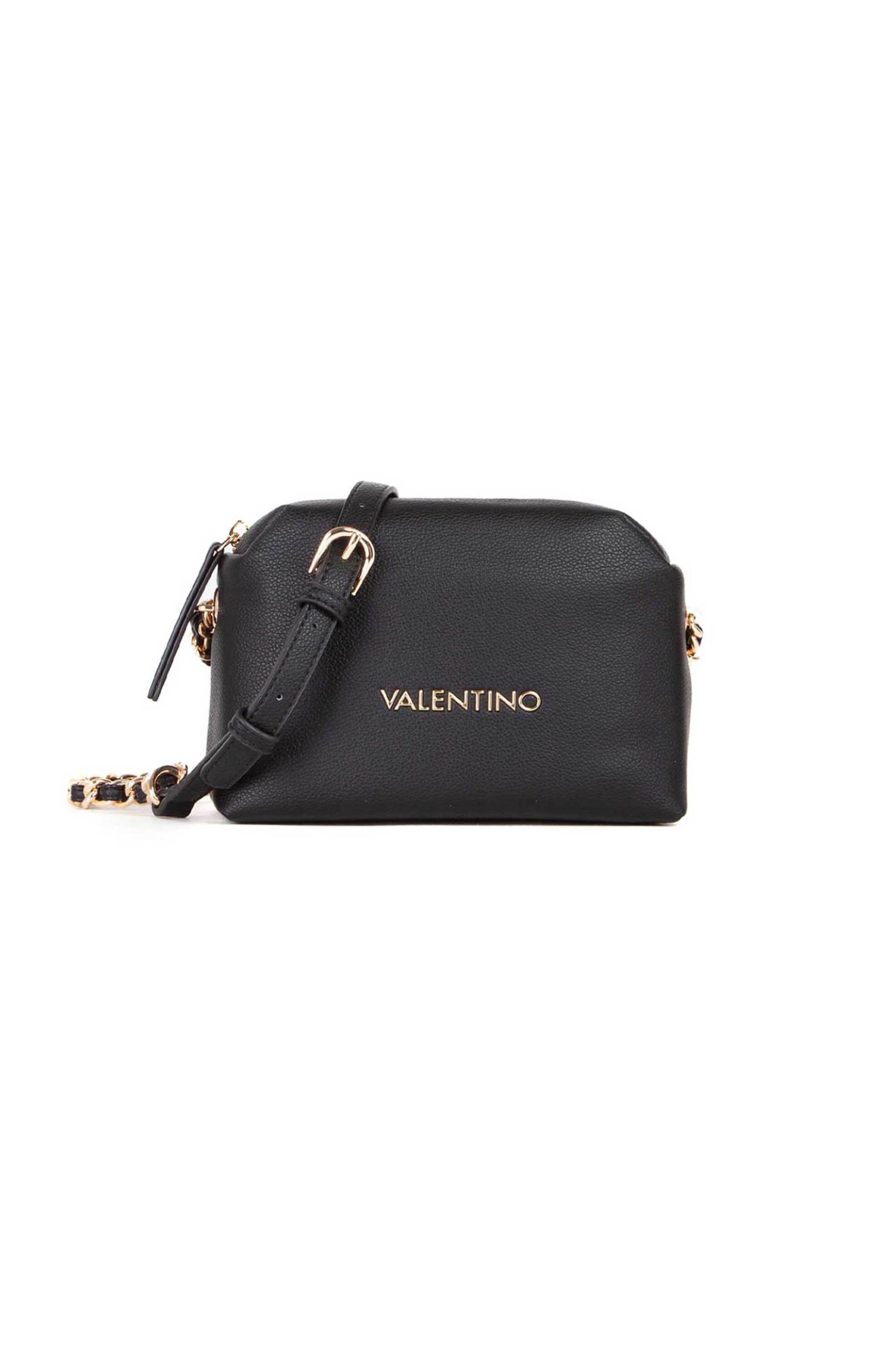  Valentino γυναικείο mini bag με μεταλλικό λογότυπο - 85KVBS89O15/ARC Μαύρο 2025