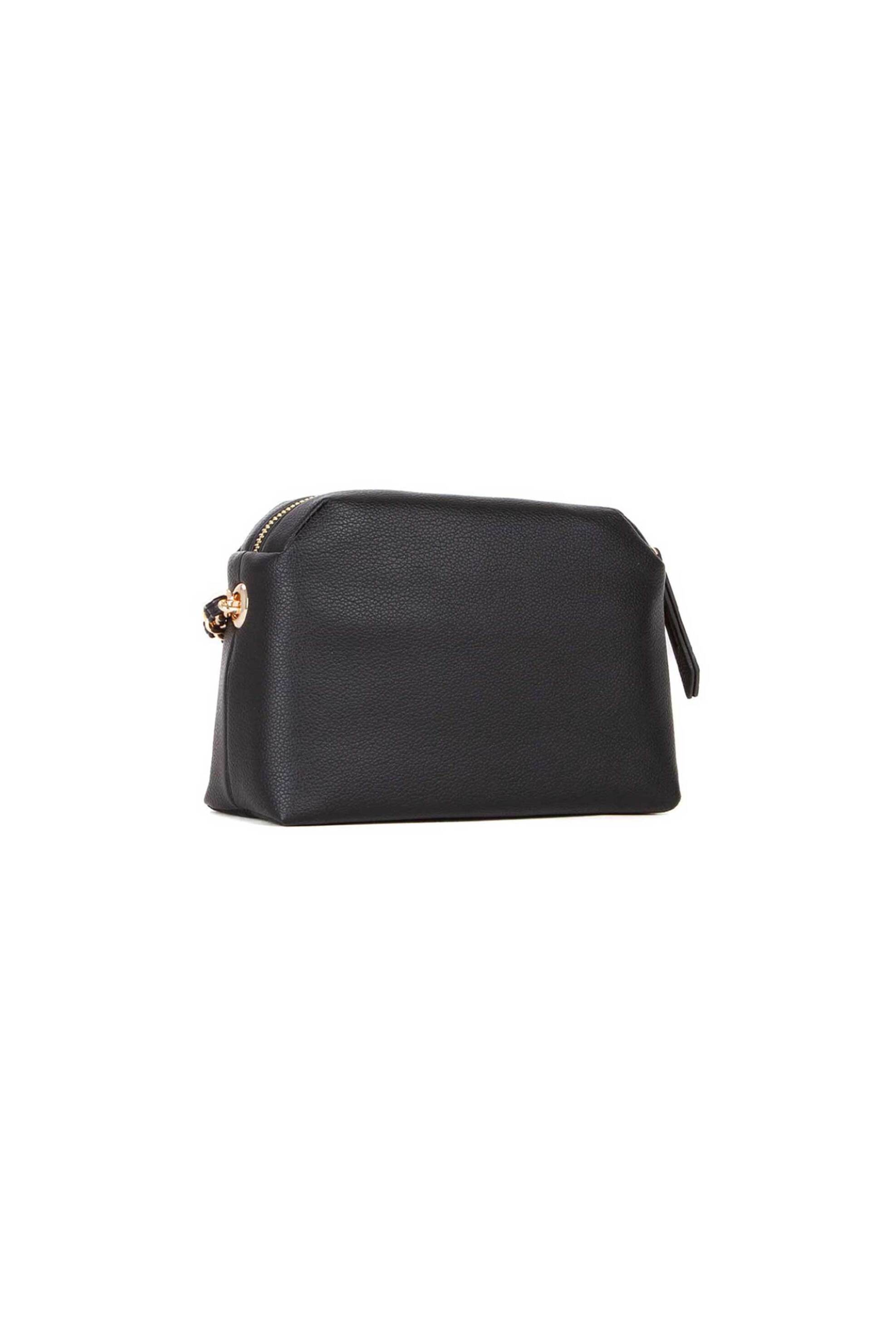 Valentino γυναικείο mini bag με μεταλλικό λογότυπο - 85KVBS89O15/ARC Μαύρο φωτογραφία