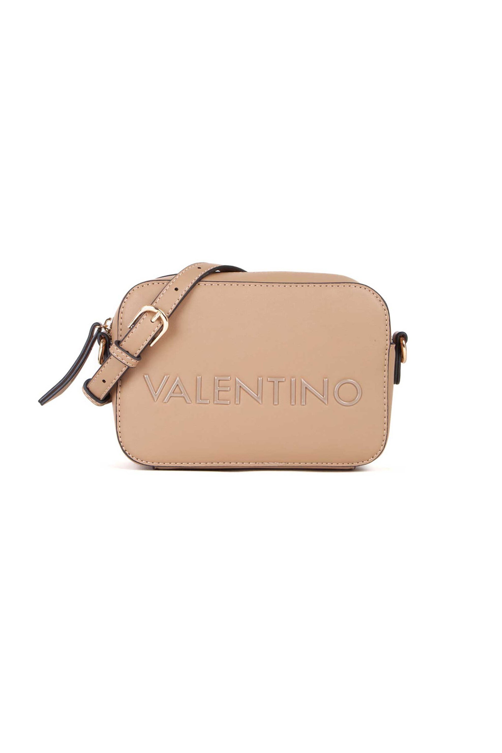  Valentino γυναικεία τσάντα crossbody με λογότυπο και λουράκι - 85KVBS8A815/NEA Μπεζ 2025