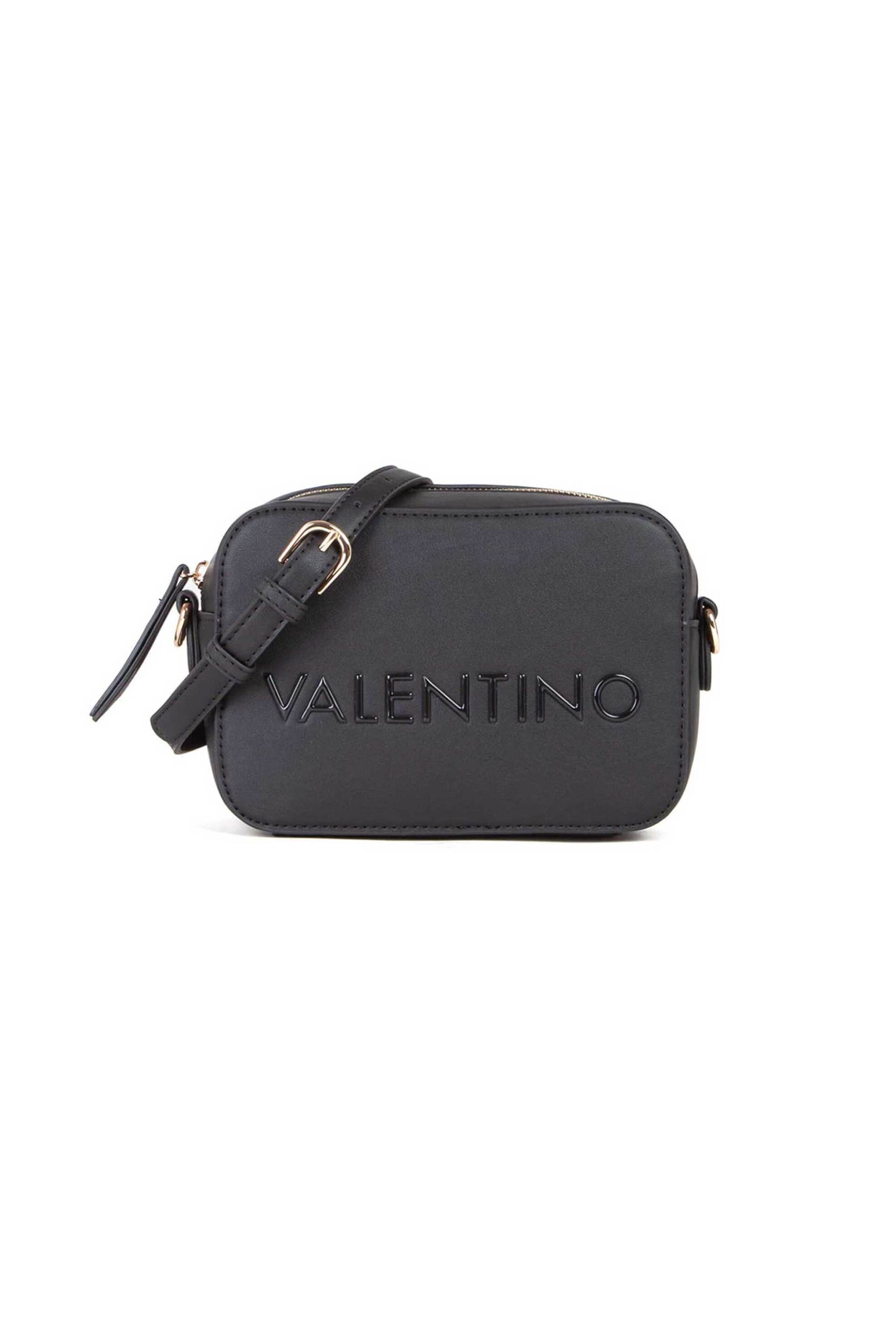  Valentino γυναικεία τσάντα crossbody με λογότυπο και λουράκι - 85KVBS8A815/NEA Μαύρο 2025