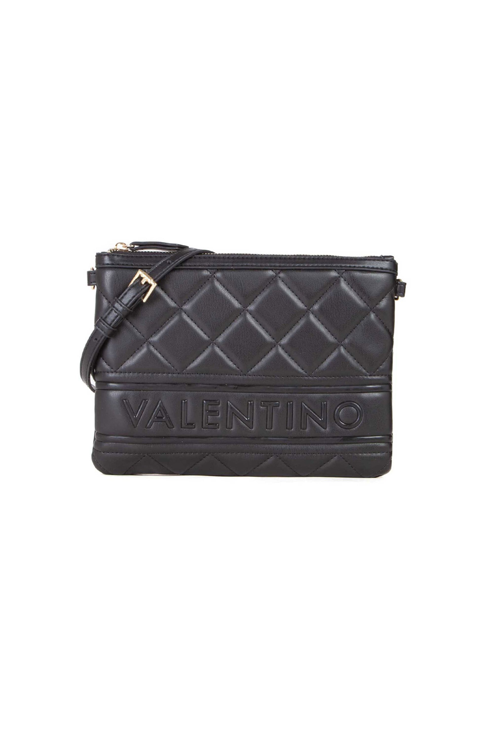  Valentino γυναικείο mini bag με καπιτονέ σχέδιο και ανάγλυφο λογότυπο - 85KVBE51O528/AD Μαύρο 2025