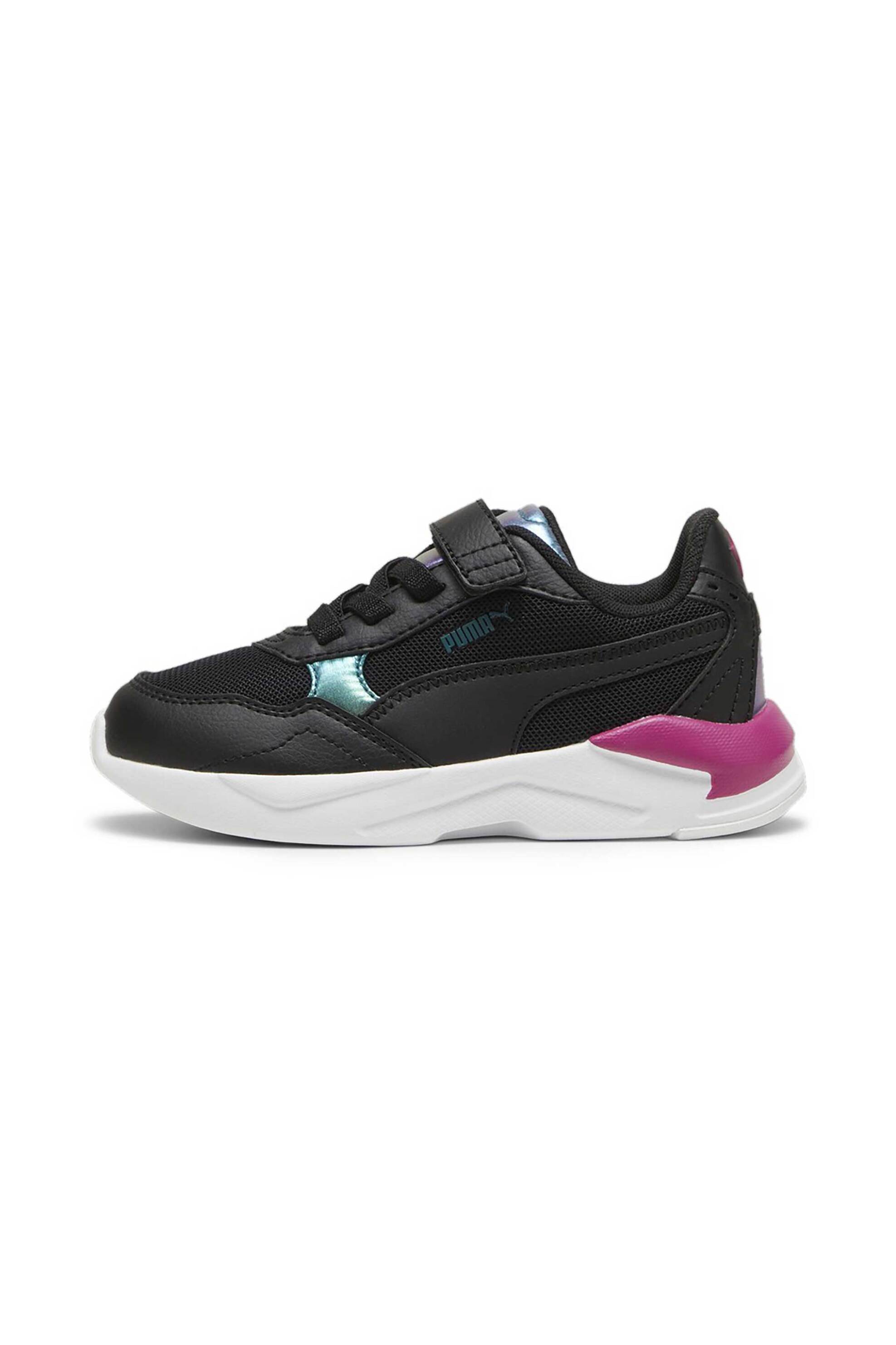 PUMA Puma παιδικά αθλητικά παπούτσια με mesh σχέδιο και contrast λεπτομέρειες "X-RAY Speed Lite Bouncy Sky" - 398006 Μαύρο