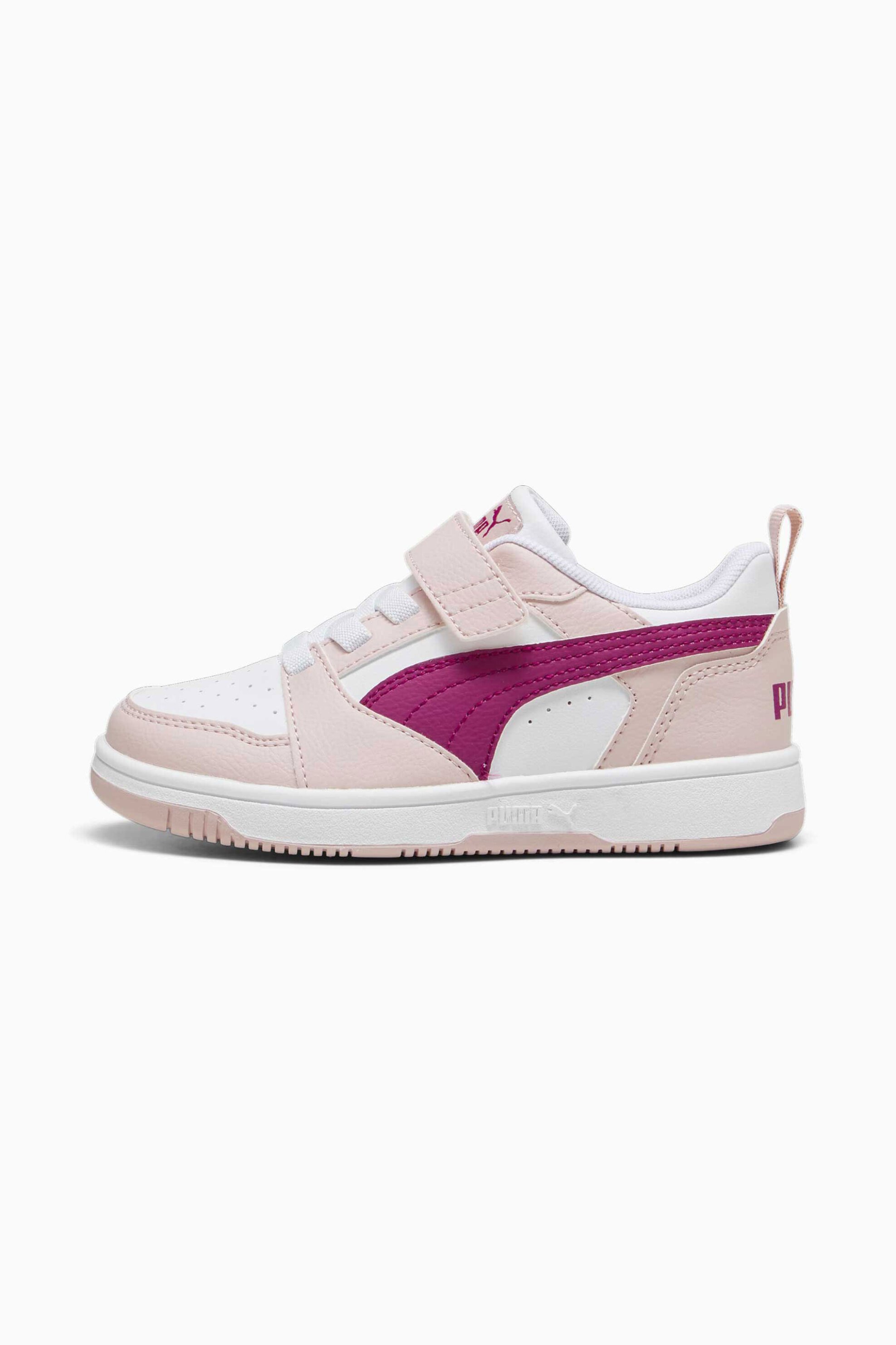 PUMA Puma παιδικά αθλητικά παπούτσια με contrast λεπτομέρειες και λογότυπο "Rebound V6" - 397419 Ροζ