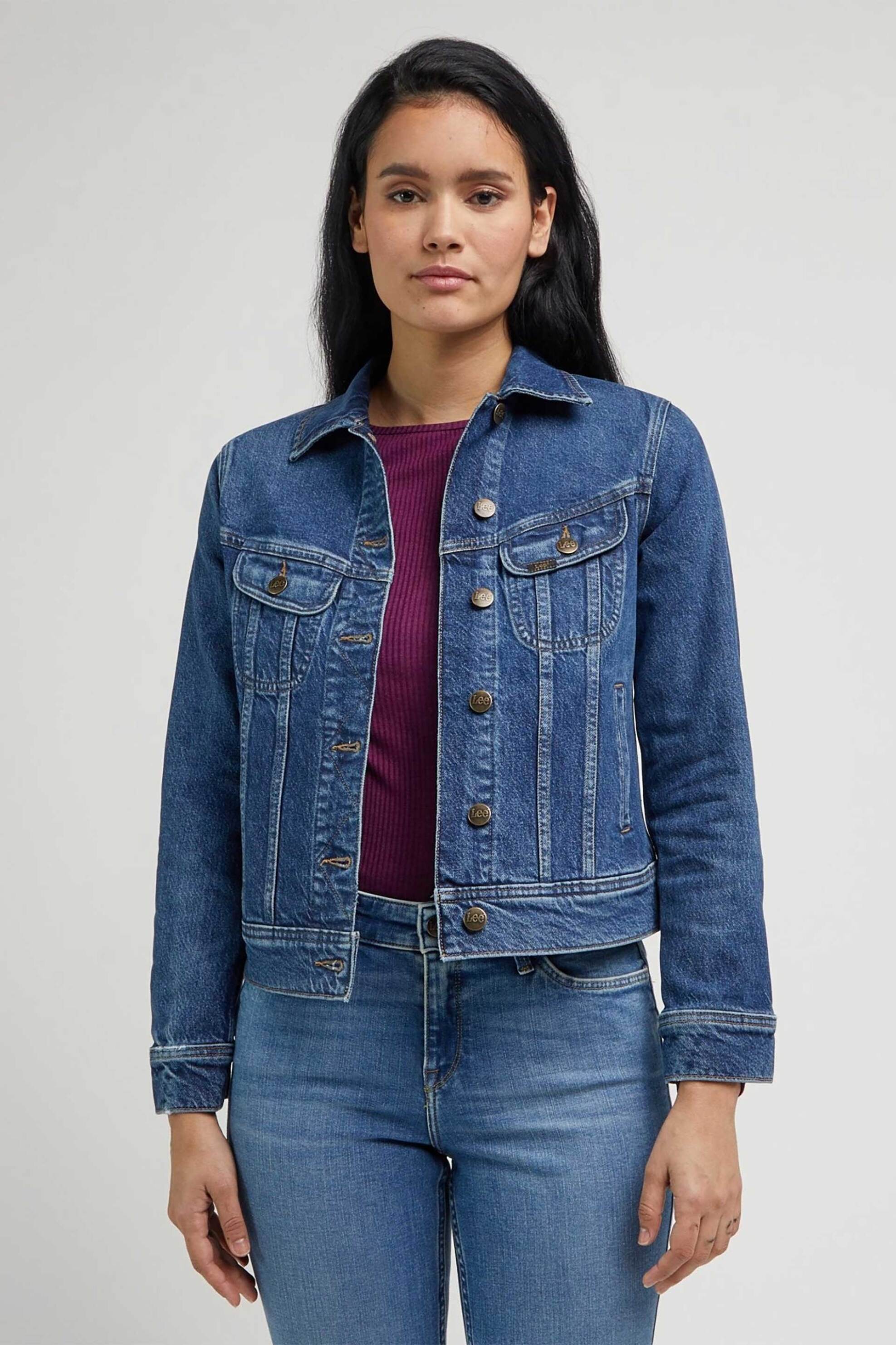 Lee Lee® γυναικείο denim jacket Regular Fit 