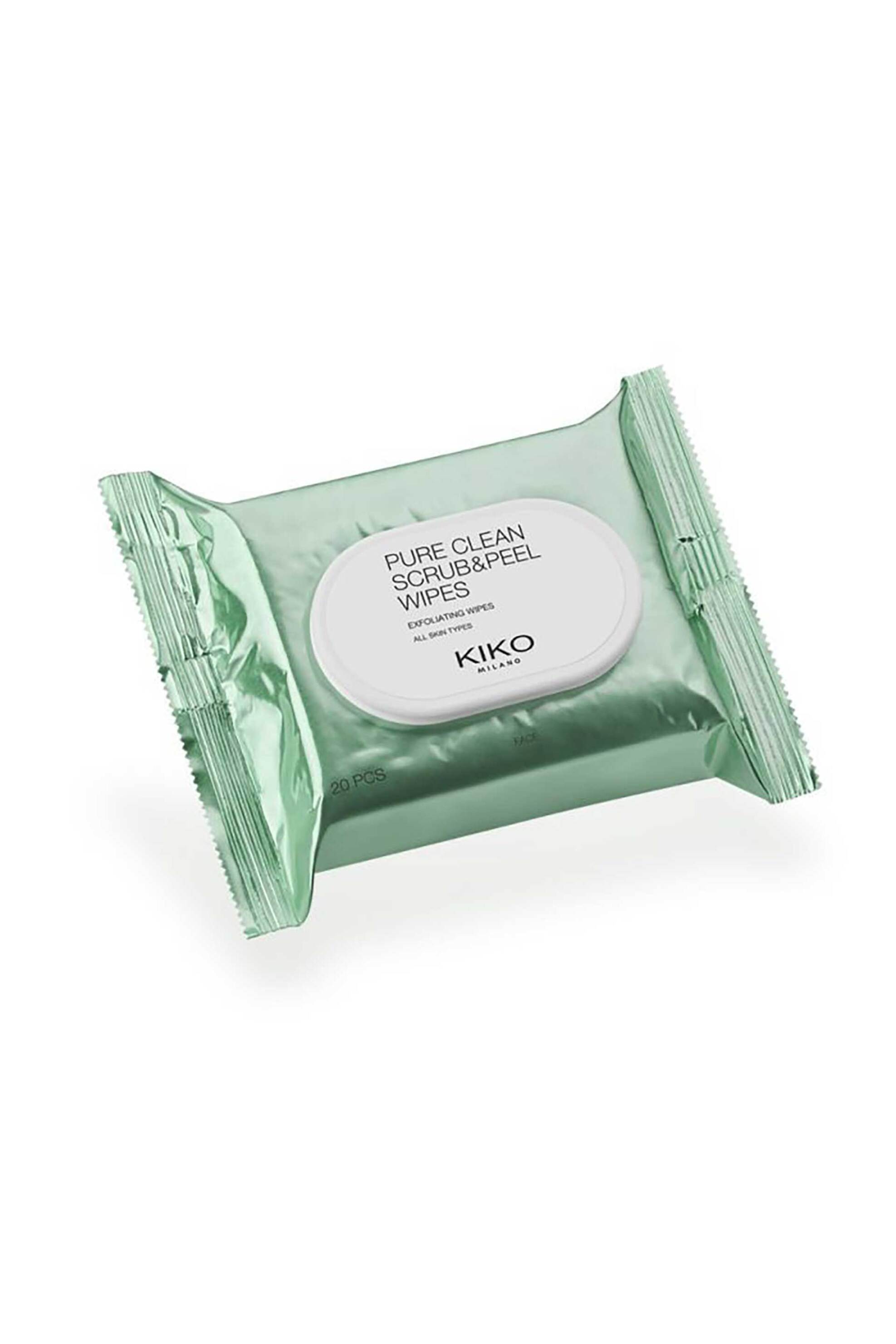 KIKO MILANO Kiko Milano New Pure Clean Scrub & Peel Wipes - KS000000252001B