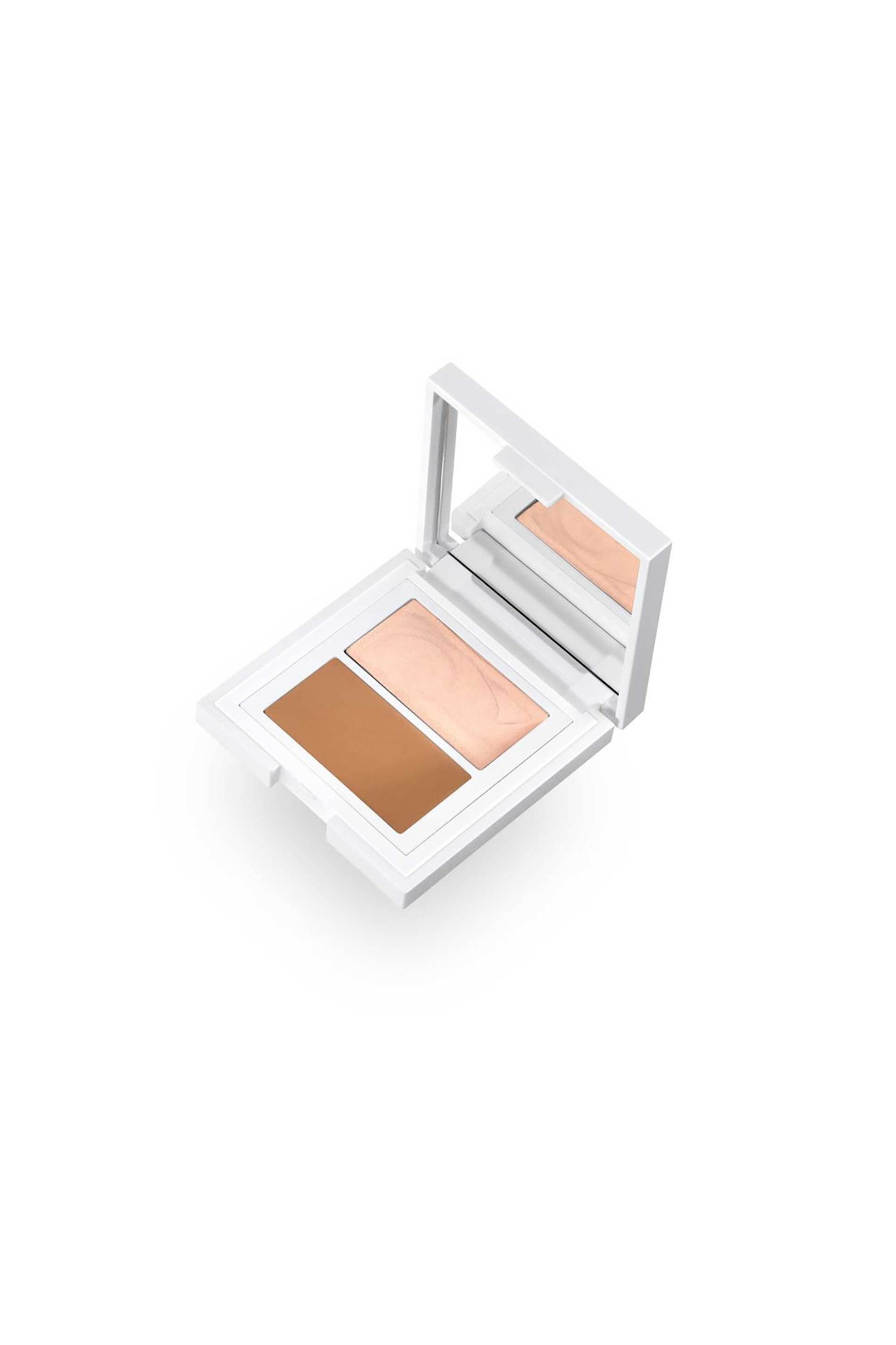 Kiko Milano Street Heart Lumicontour Face Palette 5 gr - KC000001000001B 01 Champagne & Hazelnut​ φωτογραφία