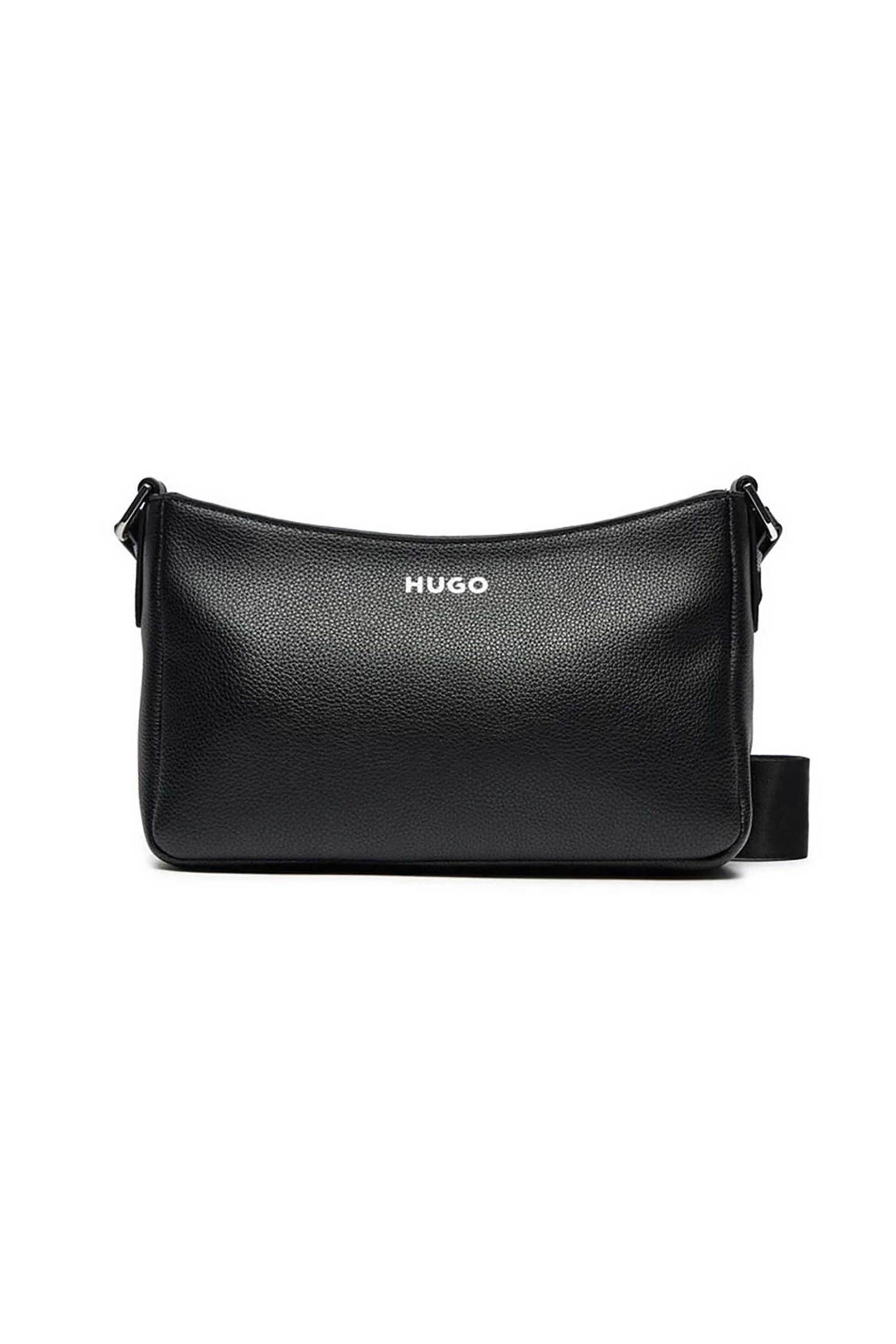  Hugo Boss γυναικεία τσάντα crossbody με contrast λογότυπο - 50490165 Μαύρο 2025