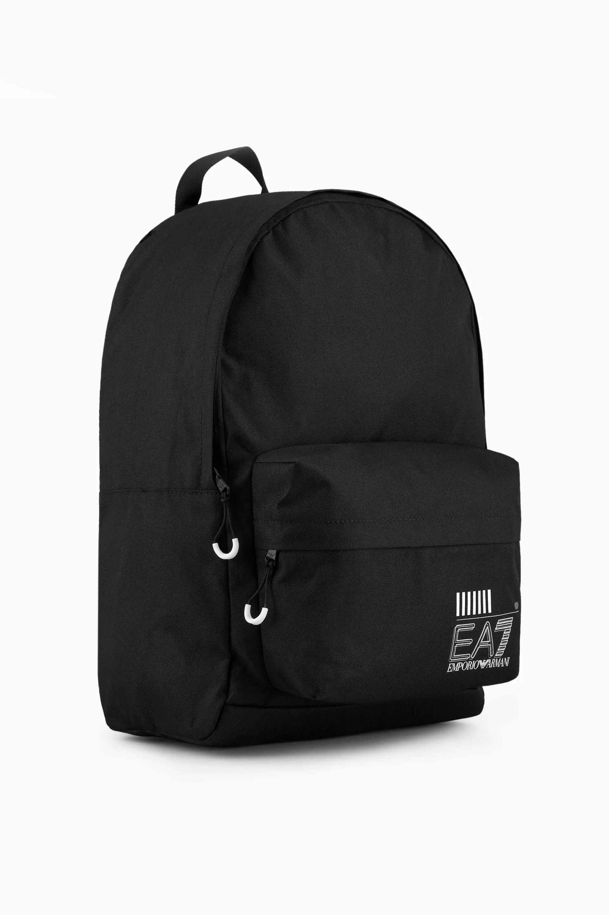 EA7 ανδρικό backpack με logo print - 245081CC940 Μαύρο φωτογραφία