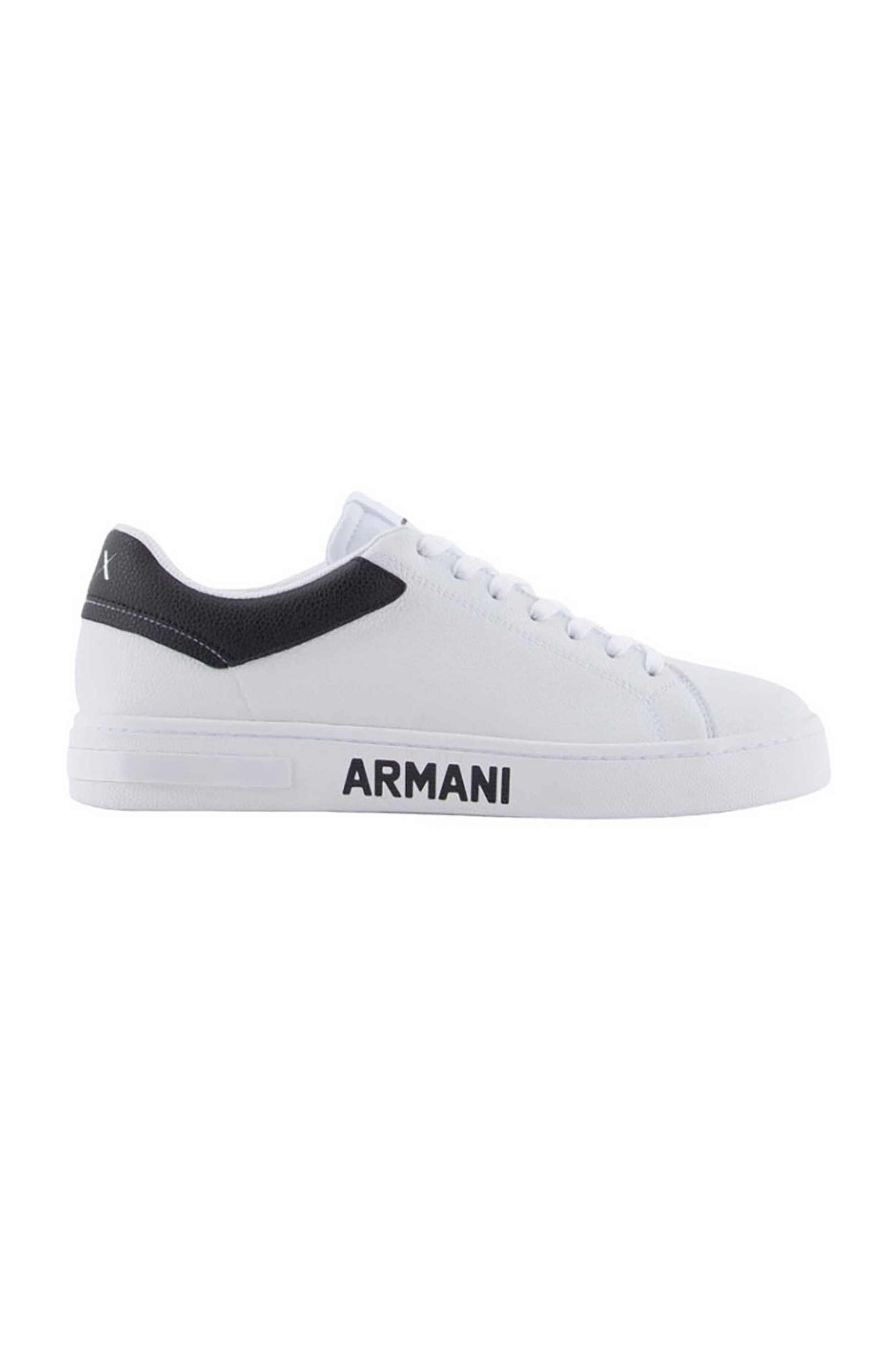 ARMANI EXCHANGE Armani Exchange ανδρικά sneakers με contrast λεπτομέρεια και λογότυπο - XUX216XV854 Λευκό