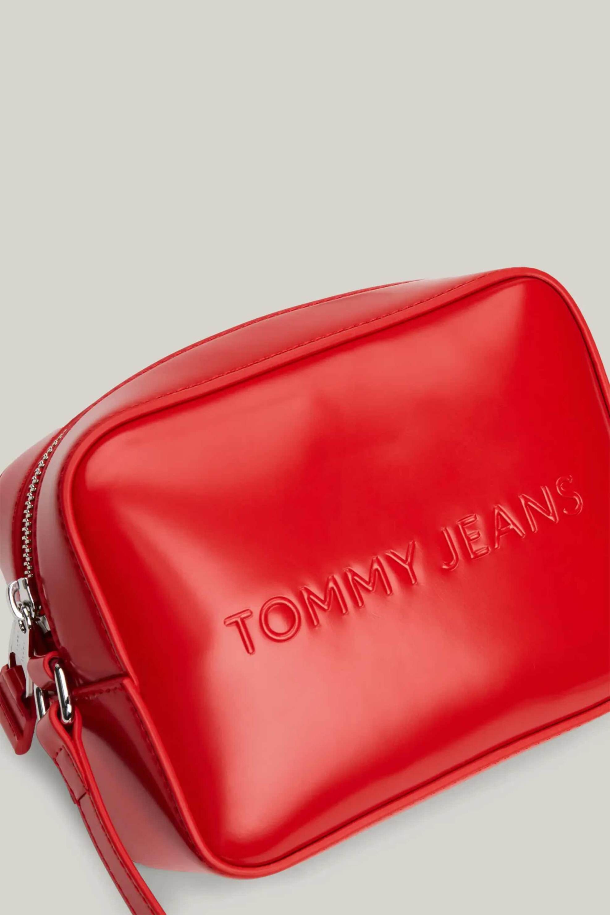  Tommy Jeans γυναικείο mini bag crossbody με ανάγλυφο λογότυπο 