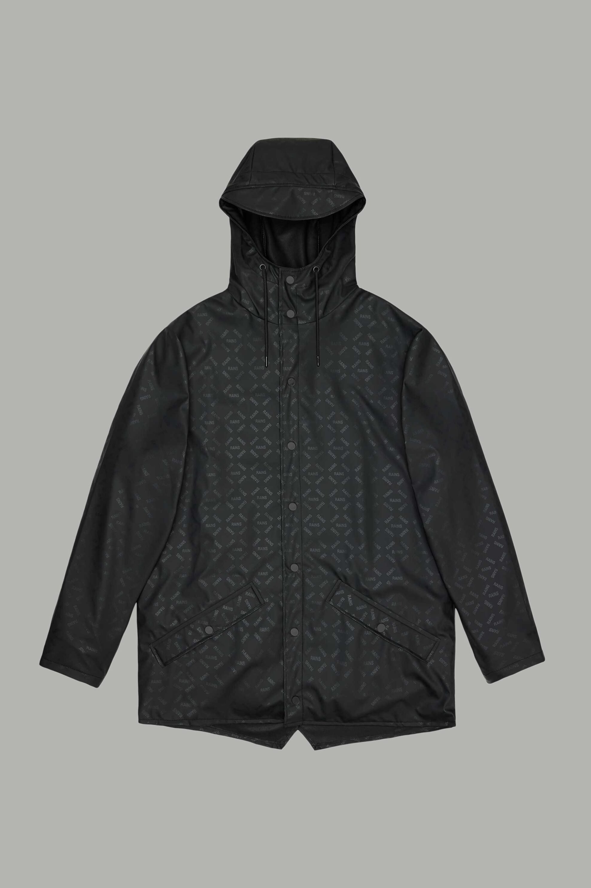 RAINS Rains unisex αδιάβροχο jacket "W3" - RNSS2512010 Μαύρο