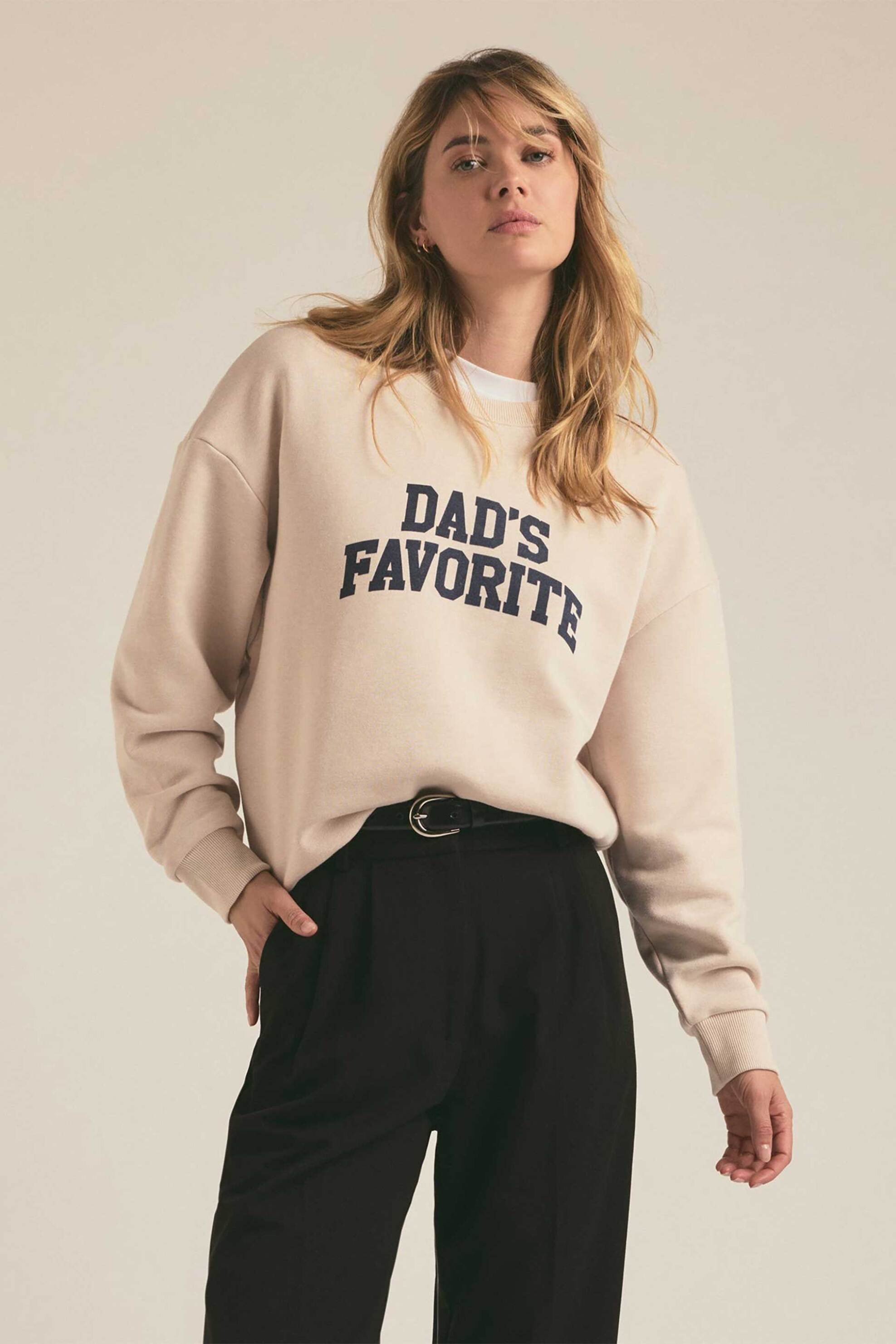  Favorite Daughter γυναικείο oversized φούτερ με print 