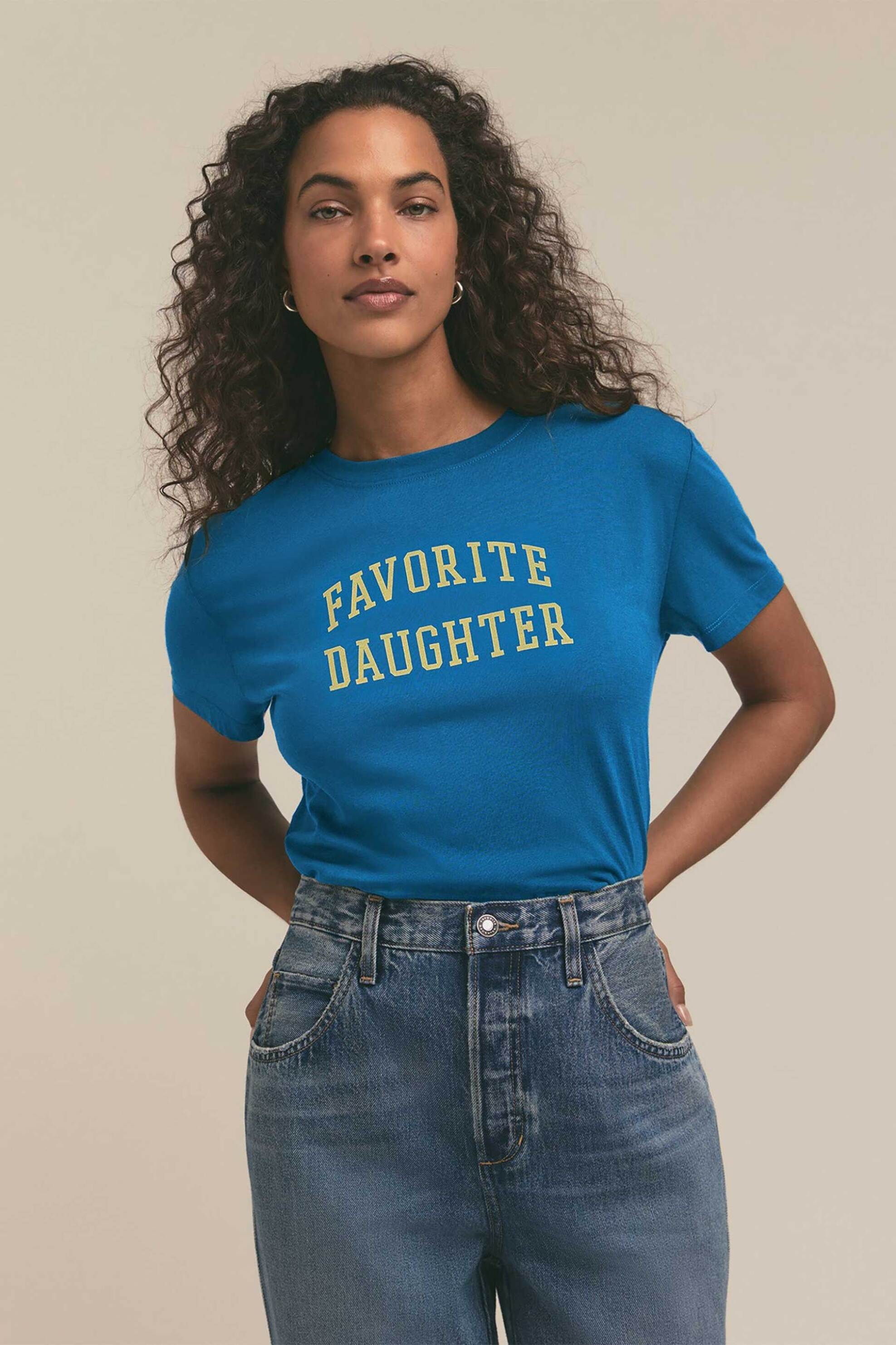  Favorite Daughter γυναικείο T-shirt με logo print 