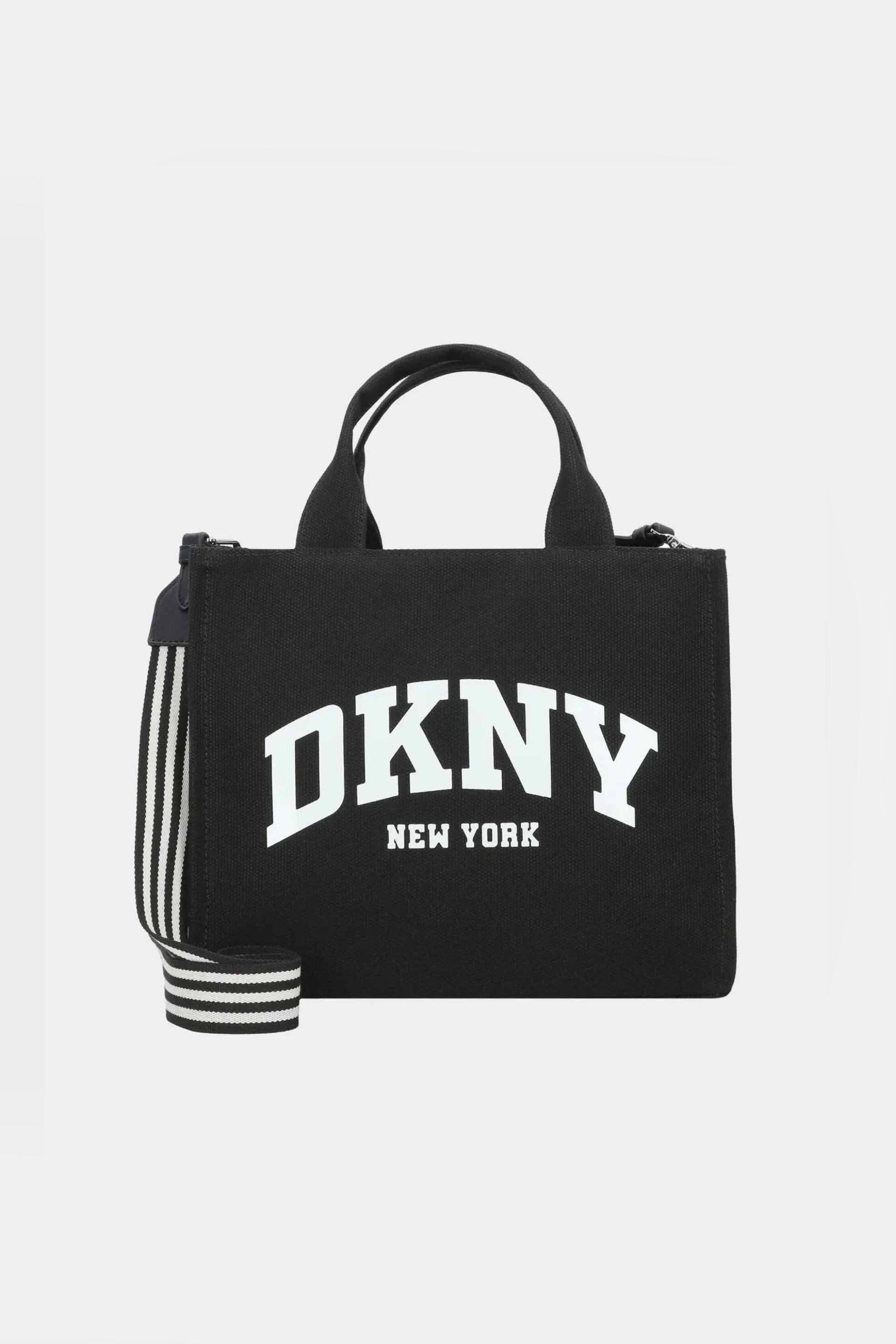  DKNY γυναικεία τσάντα χειρός με logo print 