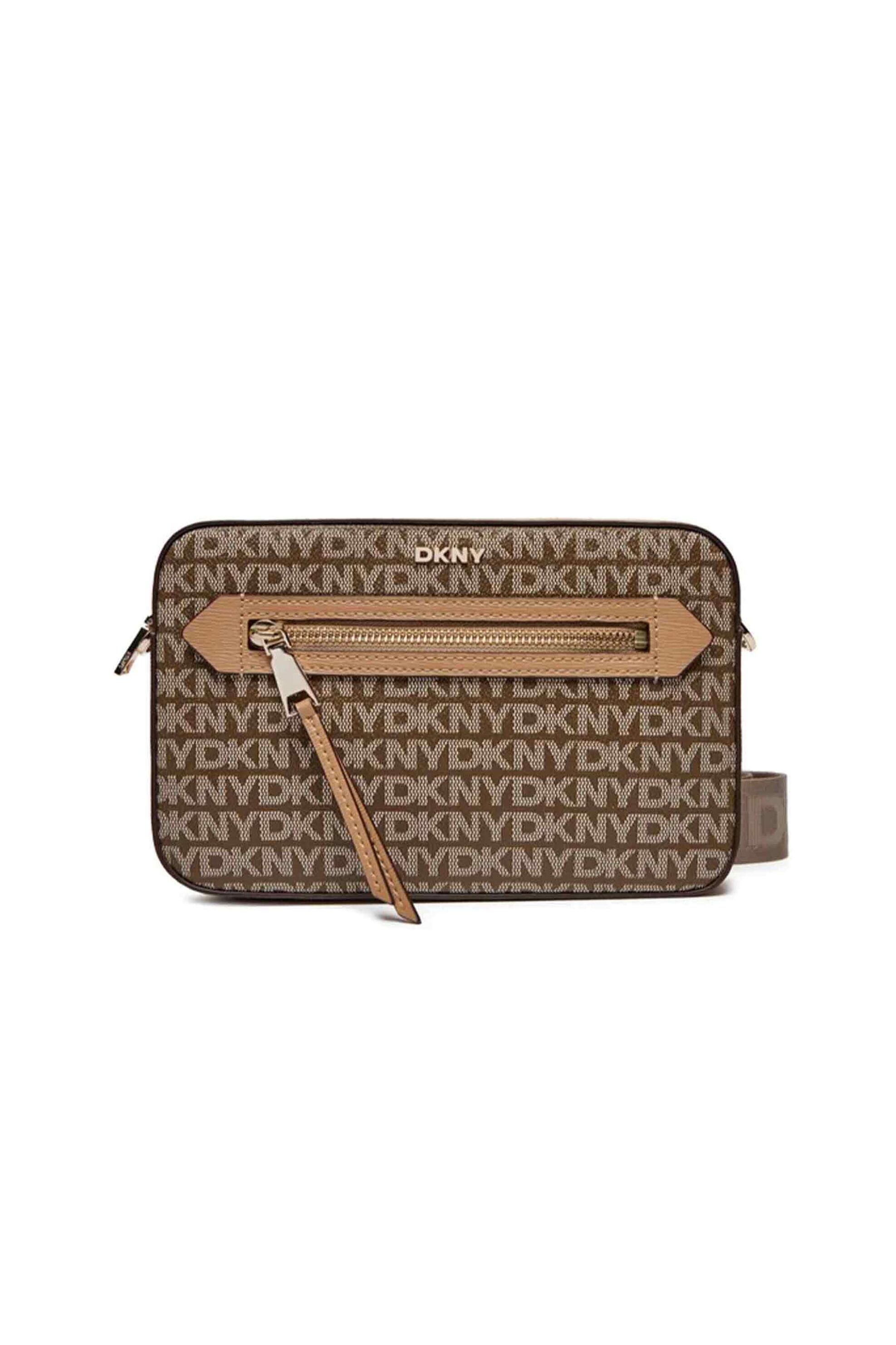  DKNY γυναικεία τσάντα crossbody με all-over logo 