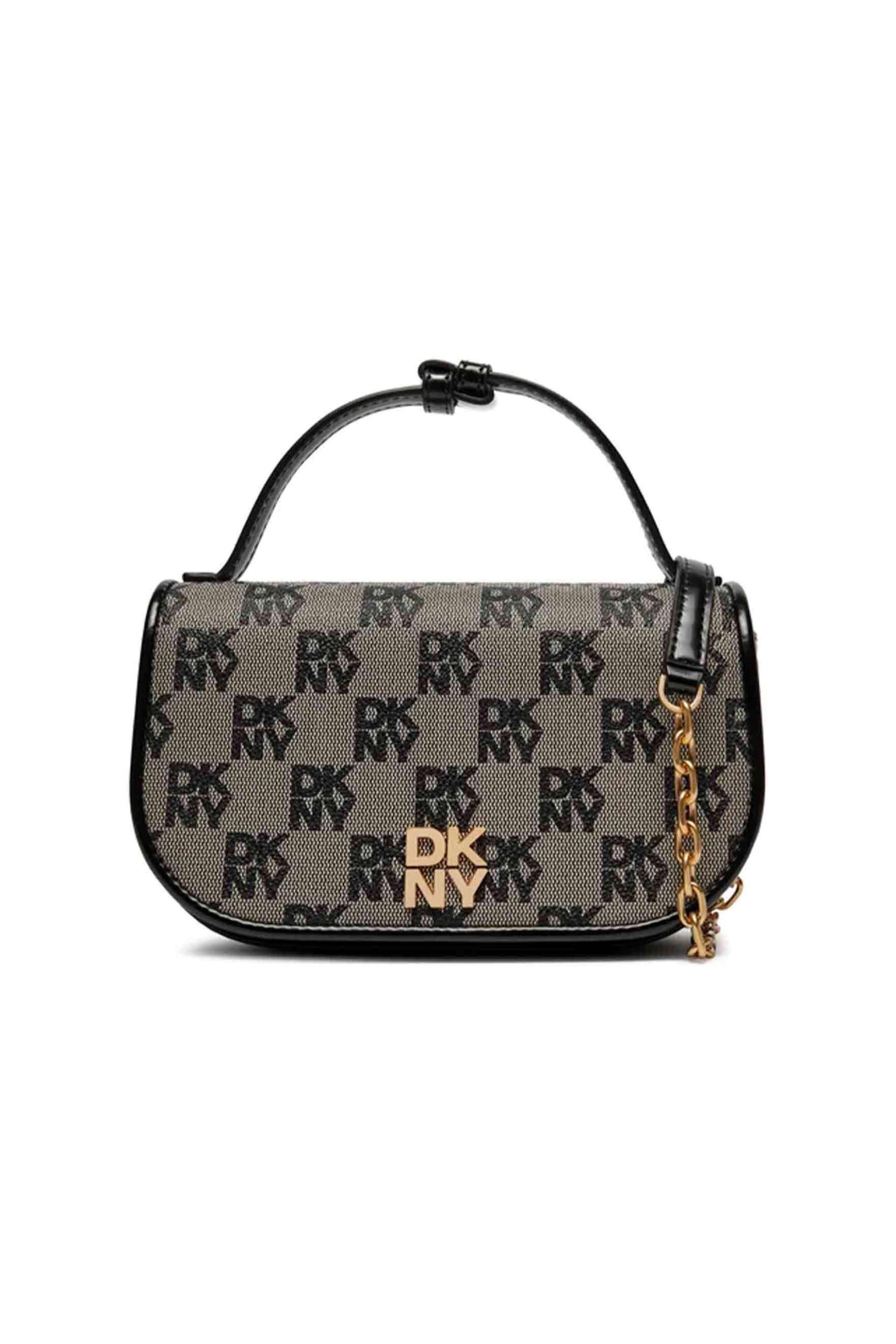  DKNY γυναικεία τσάντα crossbody με all-over logo 