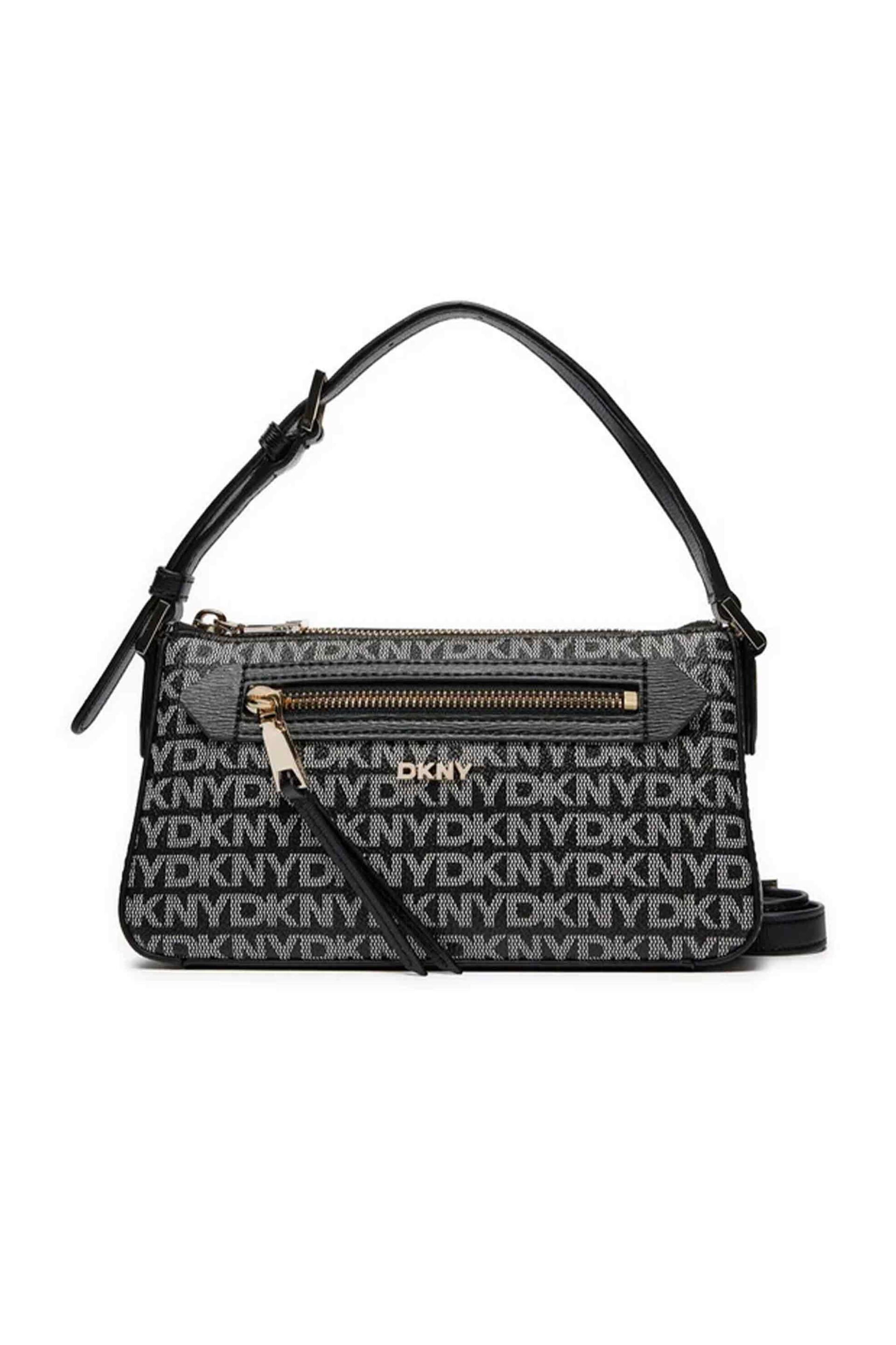  DKNY γυναικεία τσάντα crossbody με all-over logo 