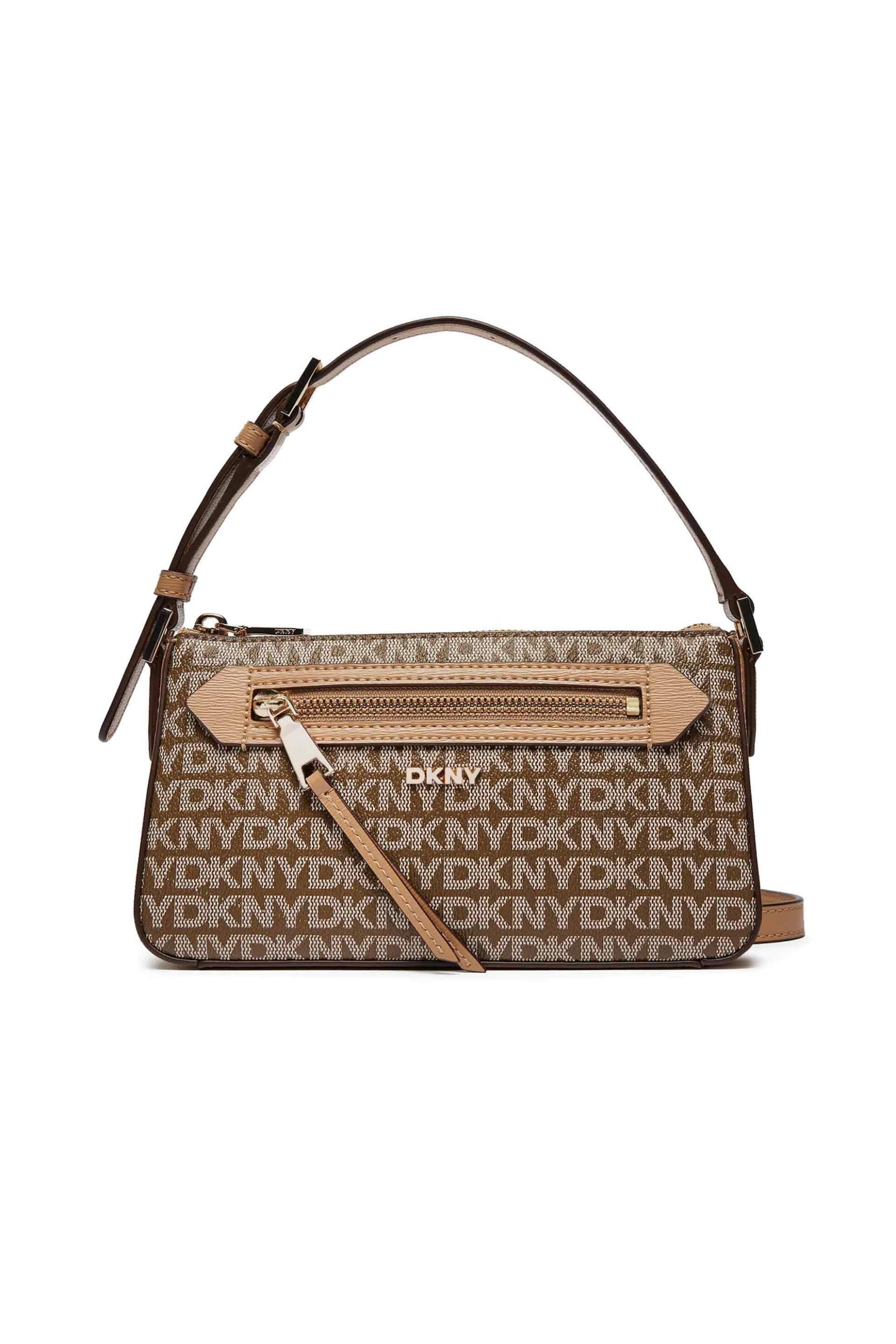  DKNY γυναικεία τσάντα crossbody με all-over logo 