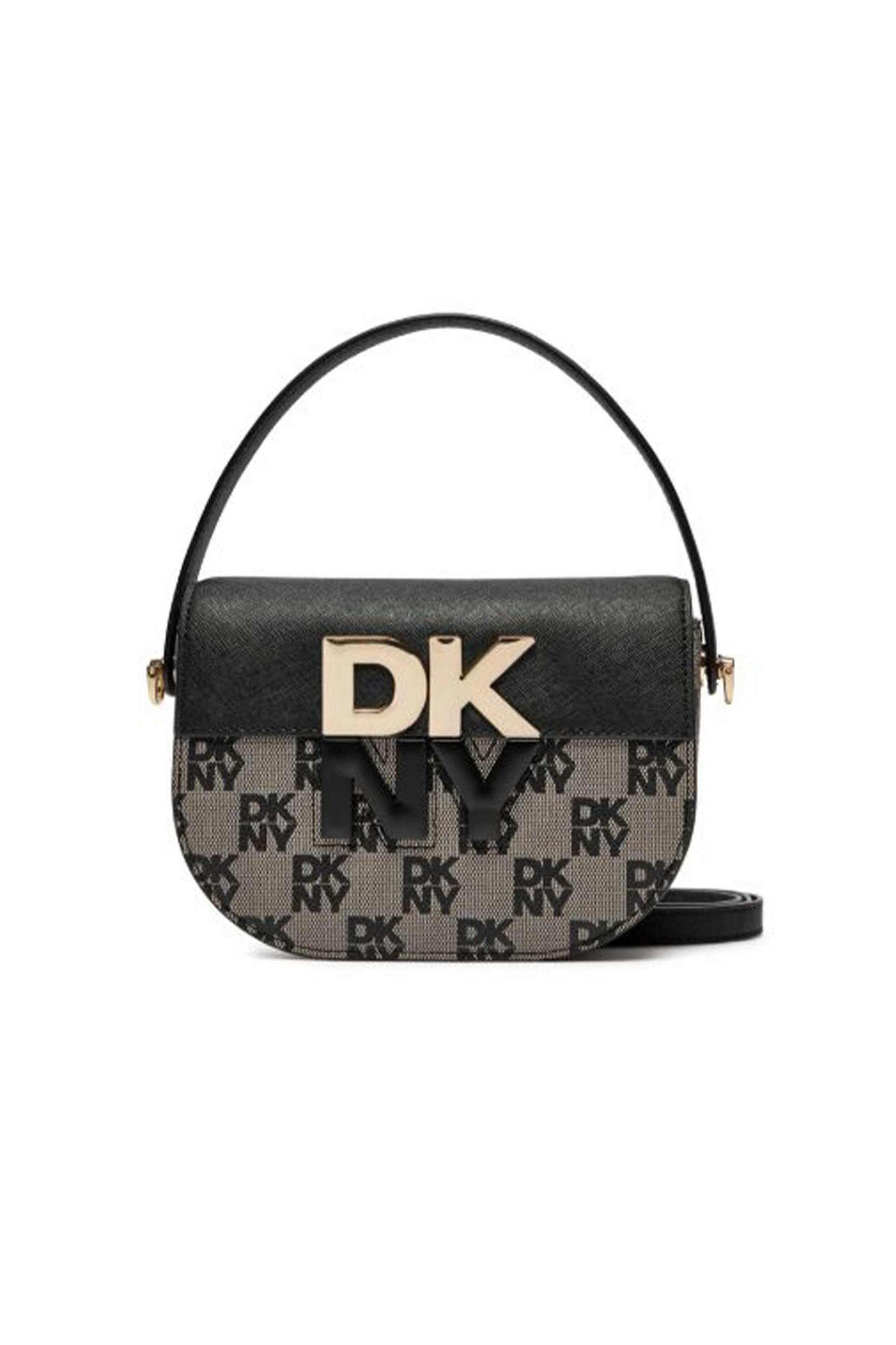  DKNY γυναικεία τσάντα crossbody με all-over logo 