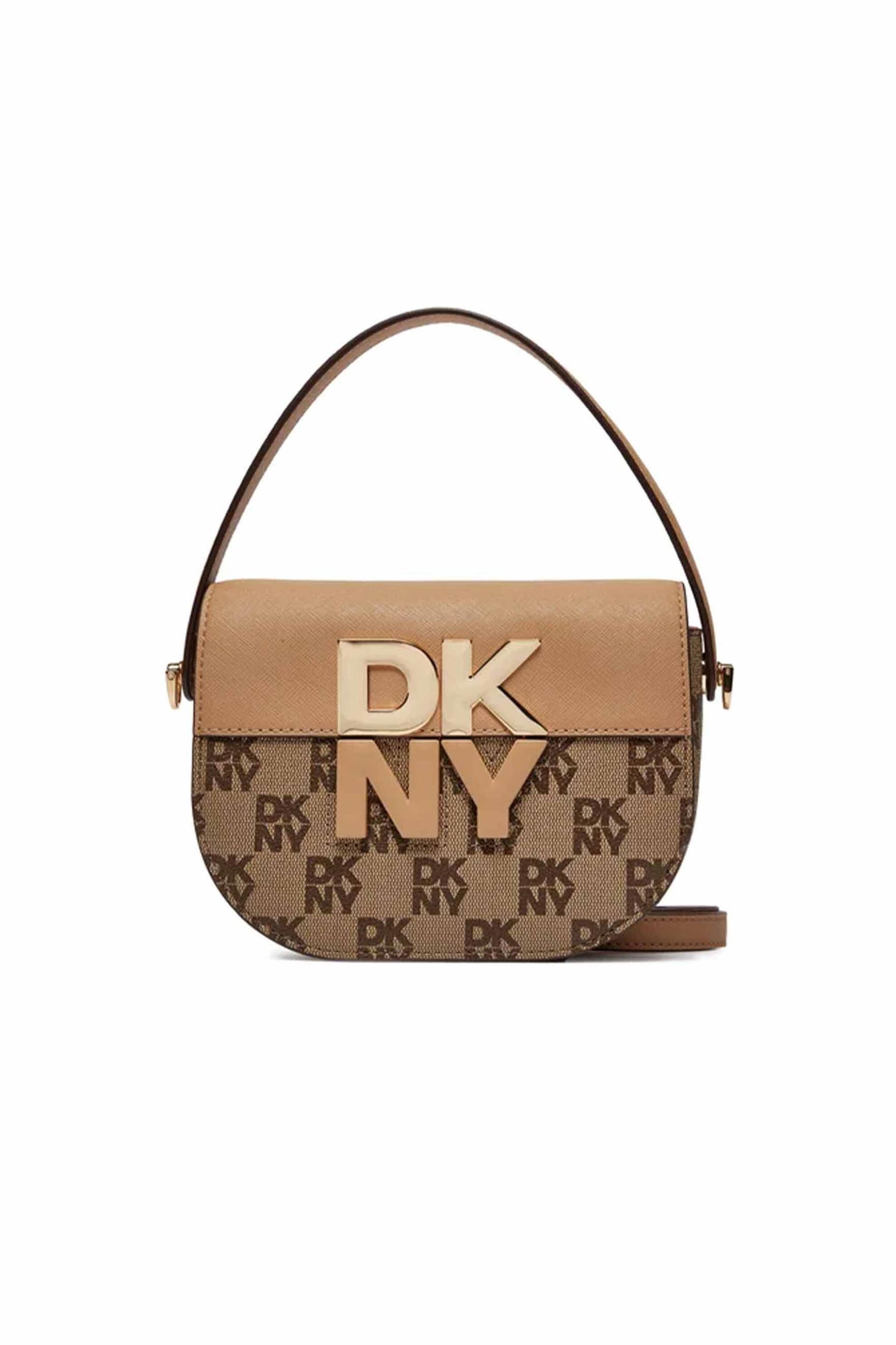  DKNY γυναικεία τσάντα crossbody με all-over logo 