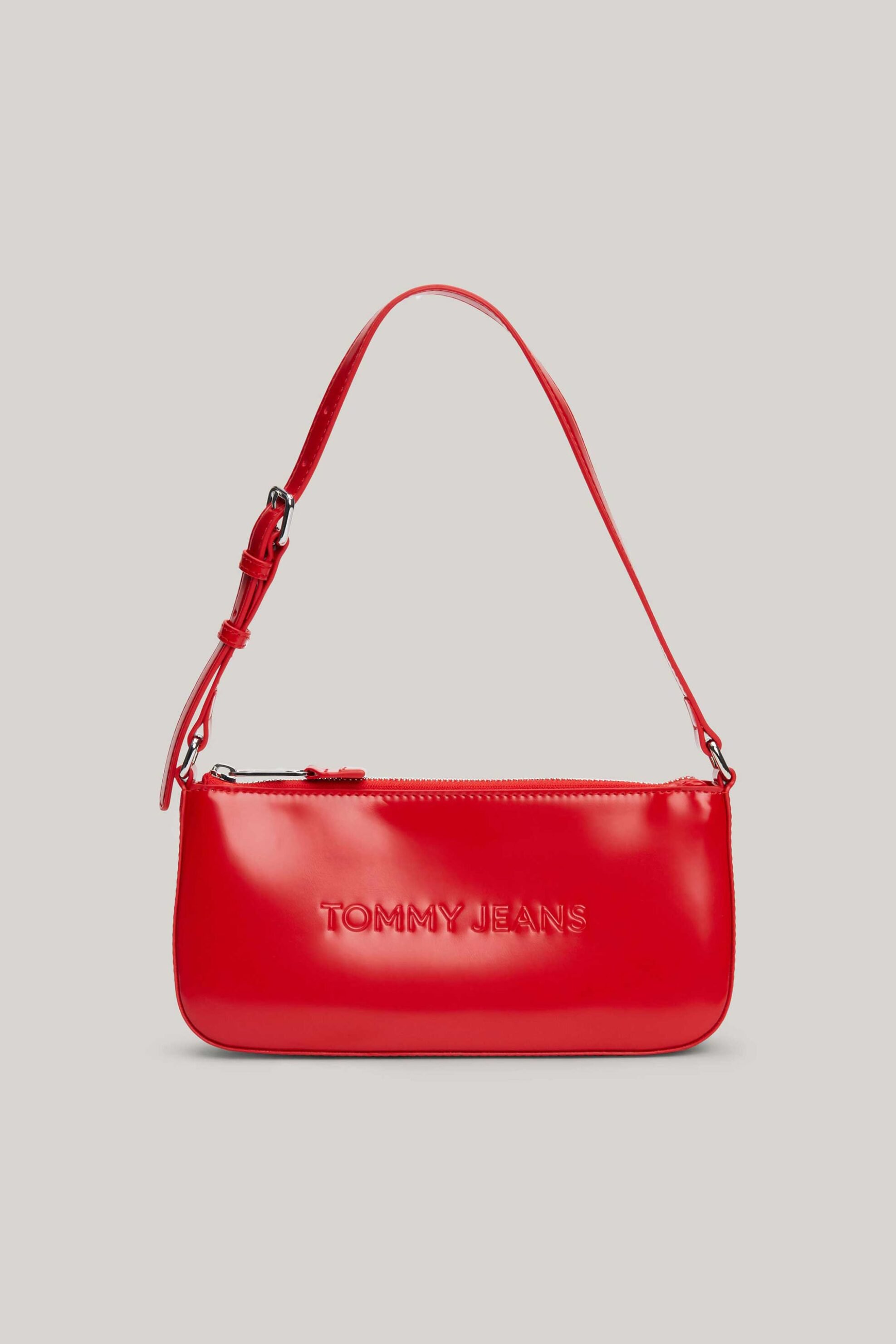  Tommy Jeans γυναικεία τσάντα ώμου με ανάγλυφο logo 