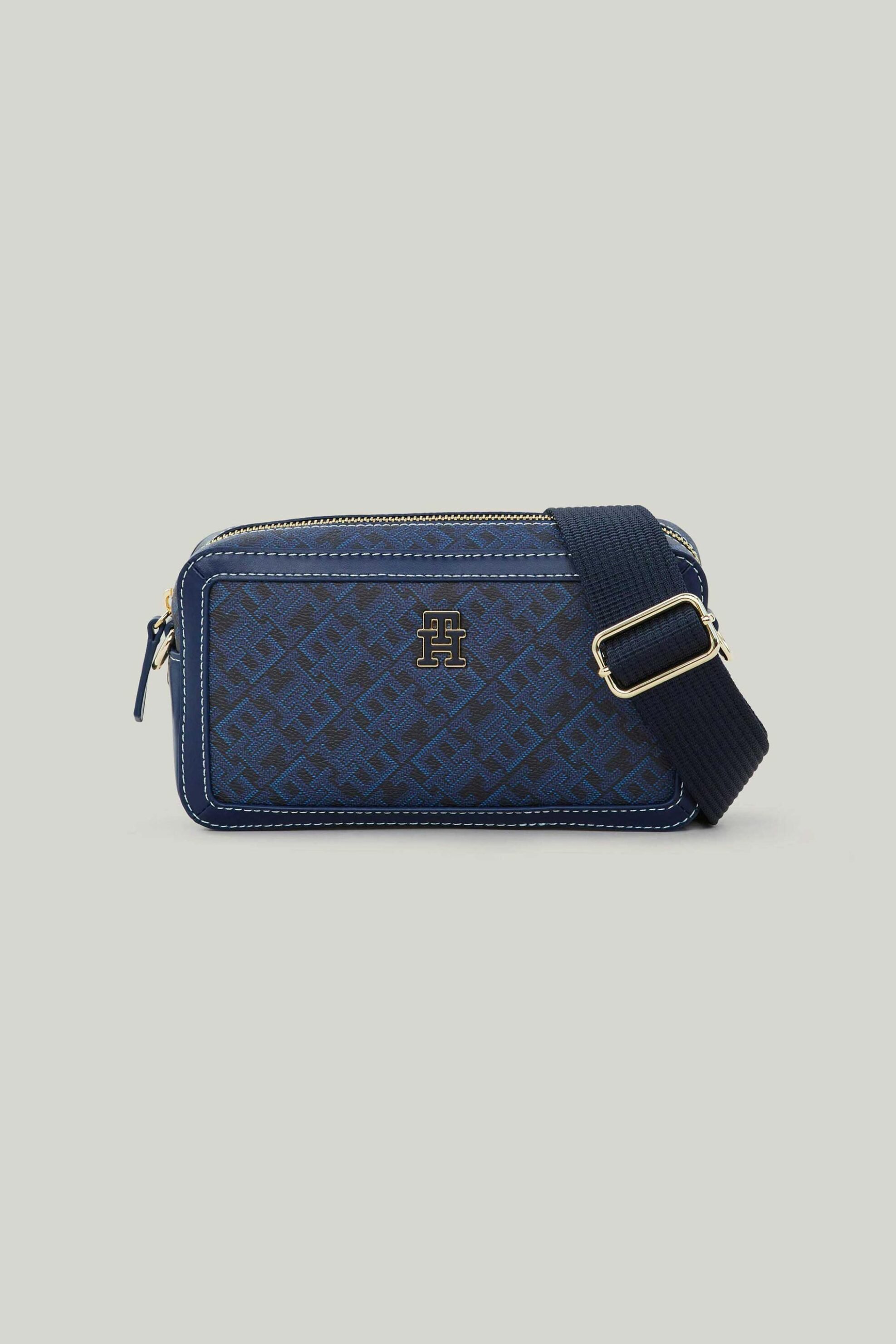  Tommy Hilfiger γυναικεία τσάντα crossbody με all-over monogram print 