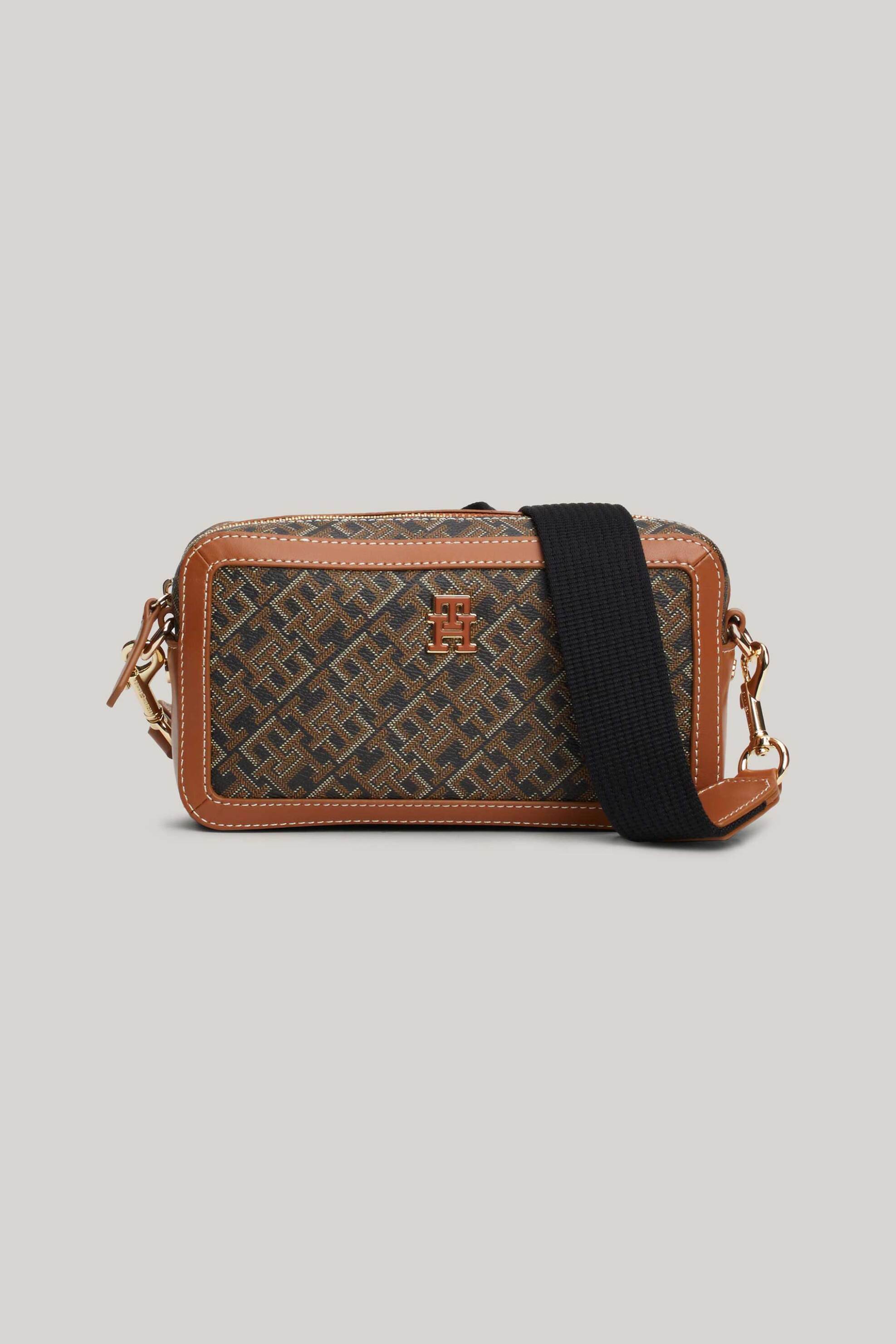  Tommy Hilfiger γυναικεία τσάντα crossbody με all-over monogram print 