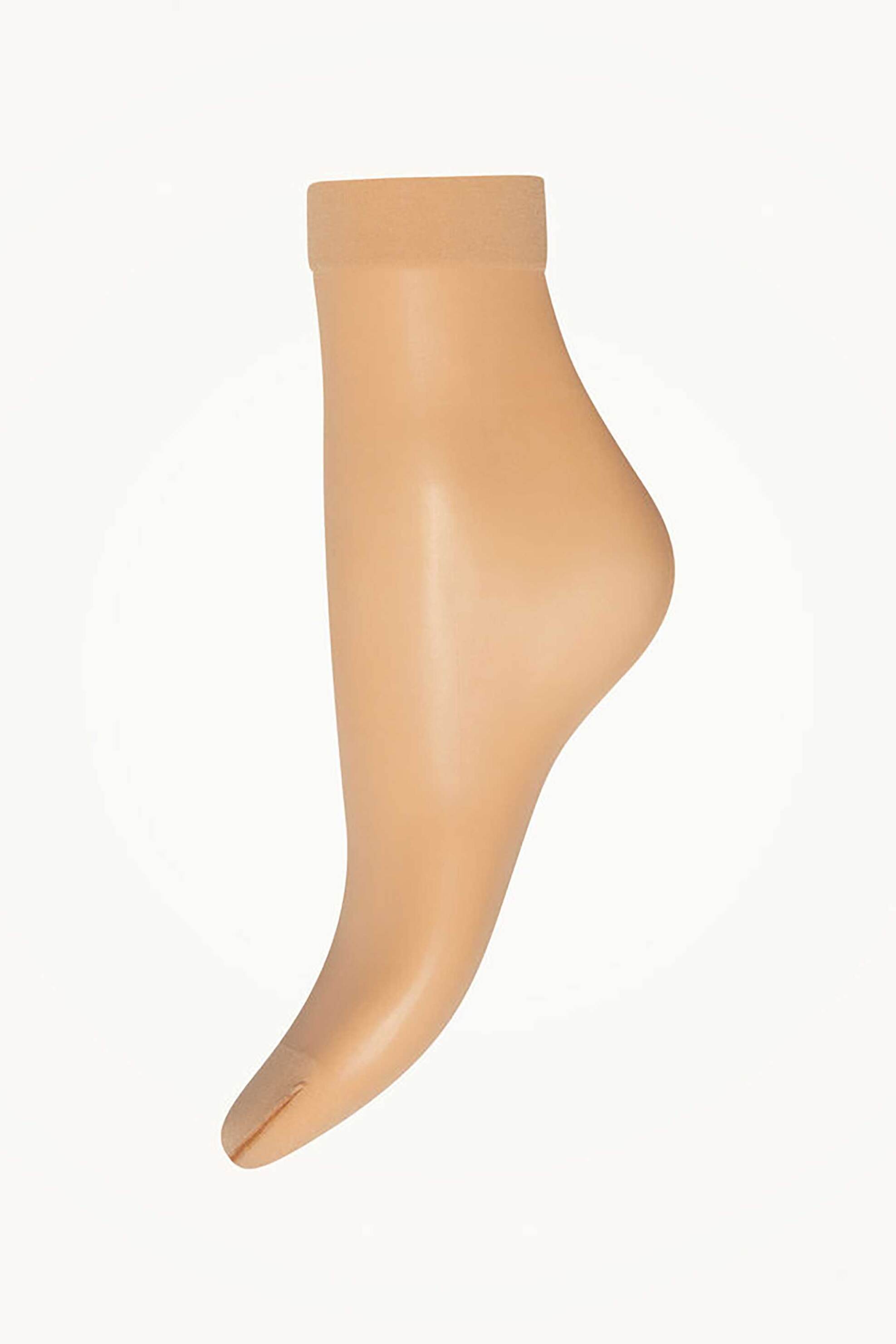 Wolford γυναικείες κάλτσες με ματ υφή - 41260 Μπεζ φωτογραφία