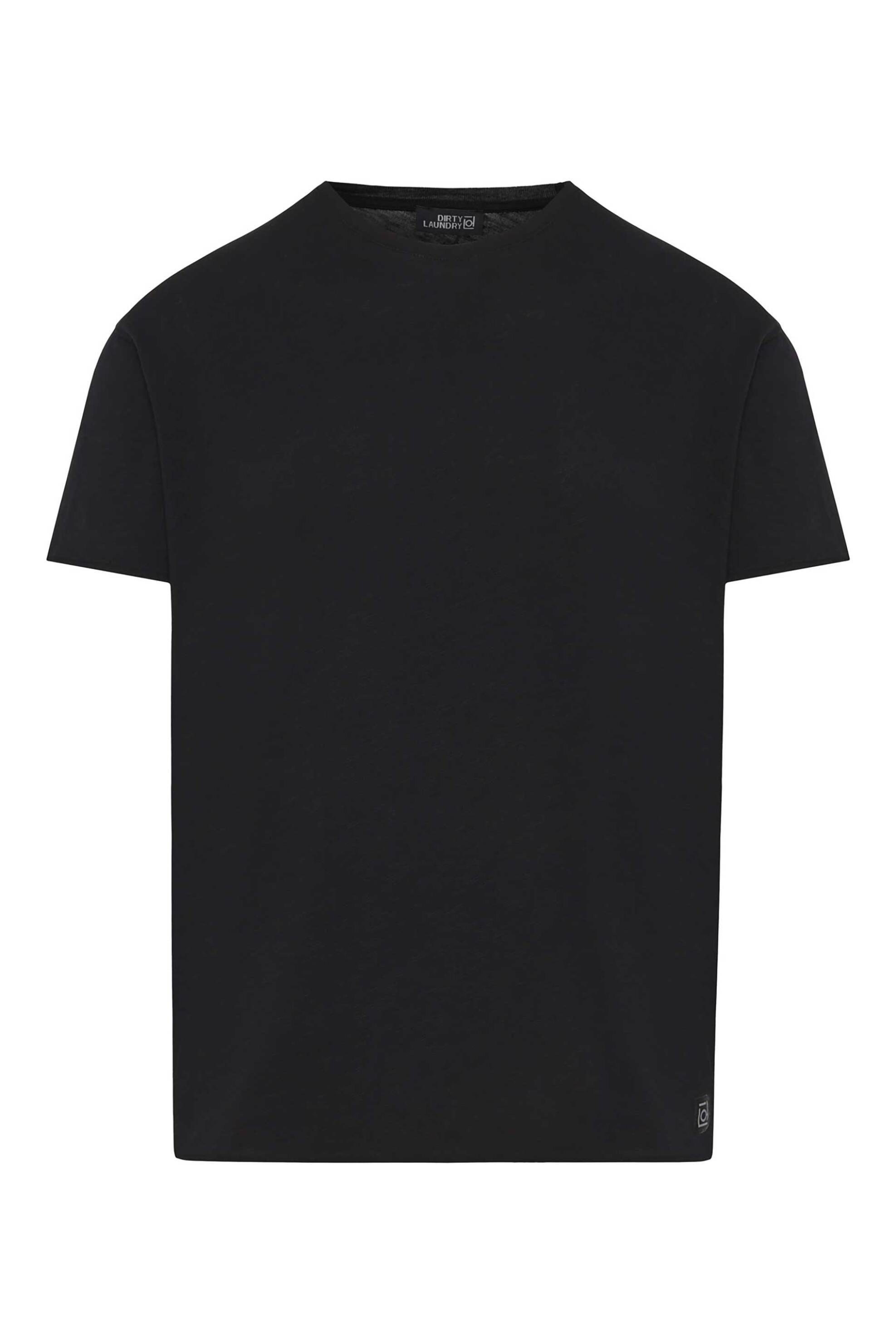 Dirty Laundry ανδρικό T-shirt με πεσμένους ώμους Regular Fit - DLMT000565 Μαύρο