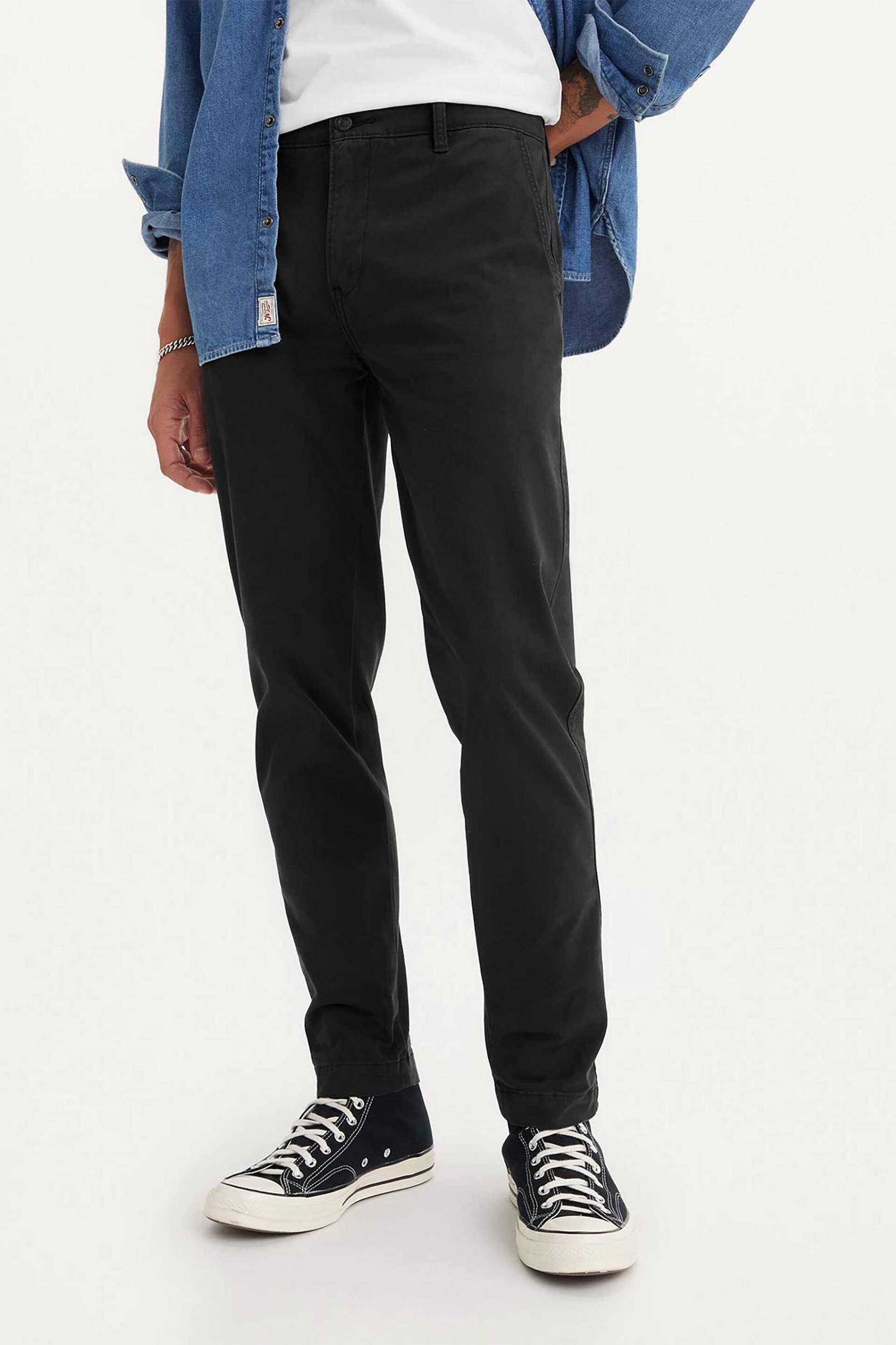 Levi's® ανδρικό chino παντελόνι Slim Taper Fit "Xx" - 171990114 Μαύρο φωτογραφία