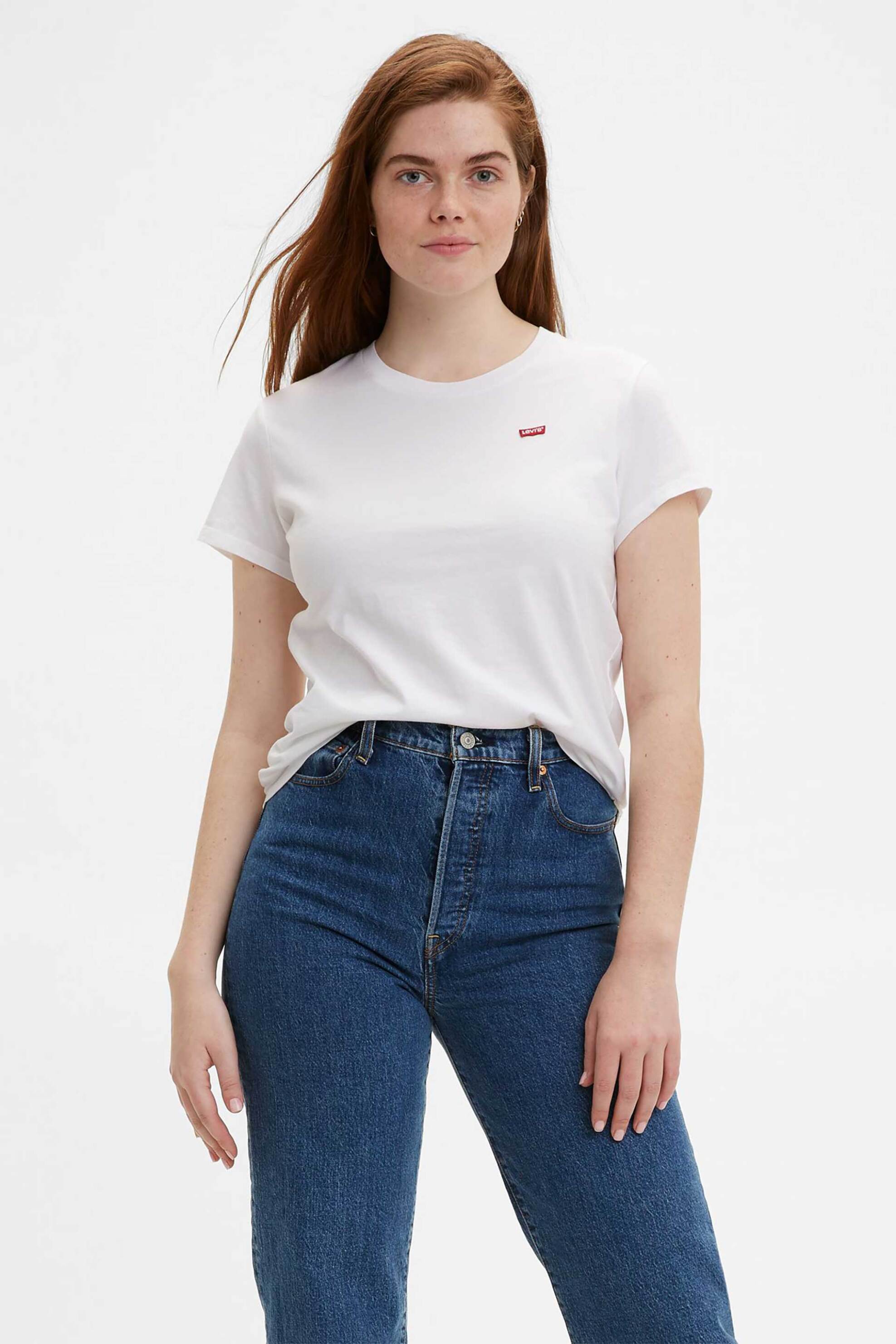 Levi's Levi's® γυναικείο T-shirt μονόχρωμο 